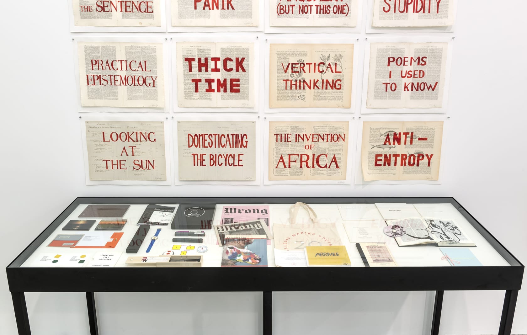 An exhibition installation view from: Summer Pop-Up Shop