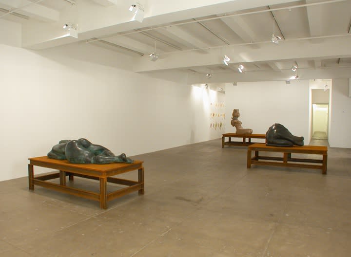 An exhibition installation view from: Thomas Schütte