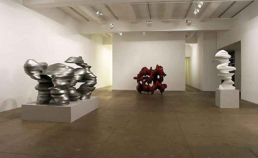 An exhibition installation view from: Tony Cragg