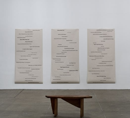 An exhibition installation view from: Gabriel Orozco