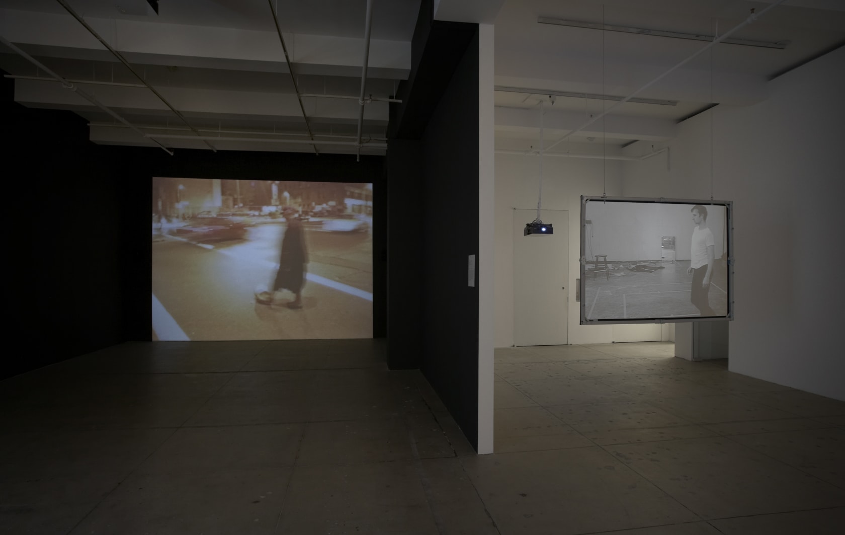 An exhibition installation view from: Equal, That Is, To The Real Itself