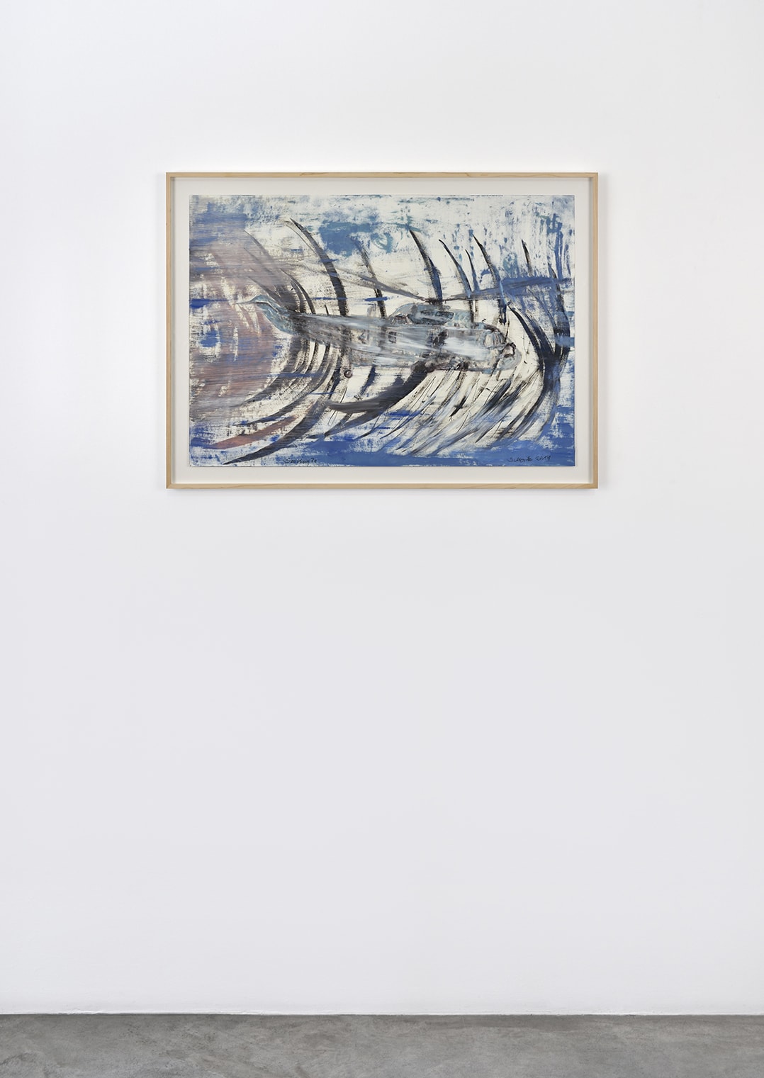 An exhibition installation view from: Sabine Moritz, deeply unaware