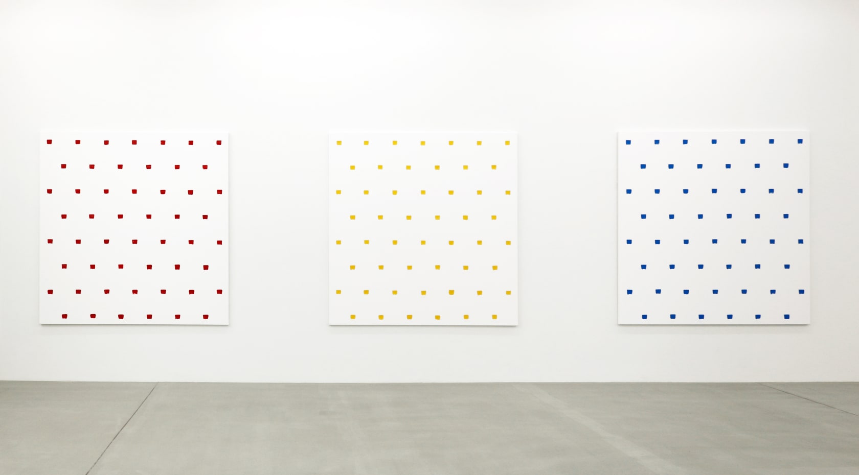 An exhibition installation view from: The supreme rifts...a measured propinquity