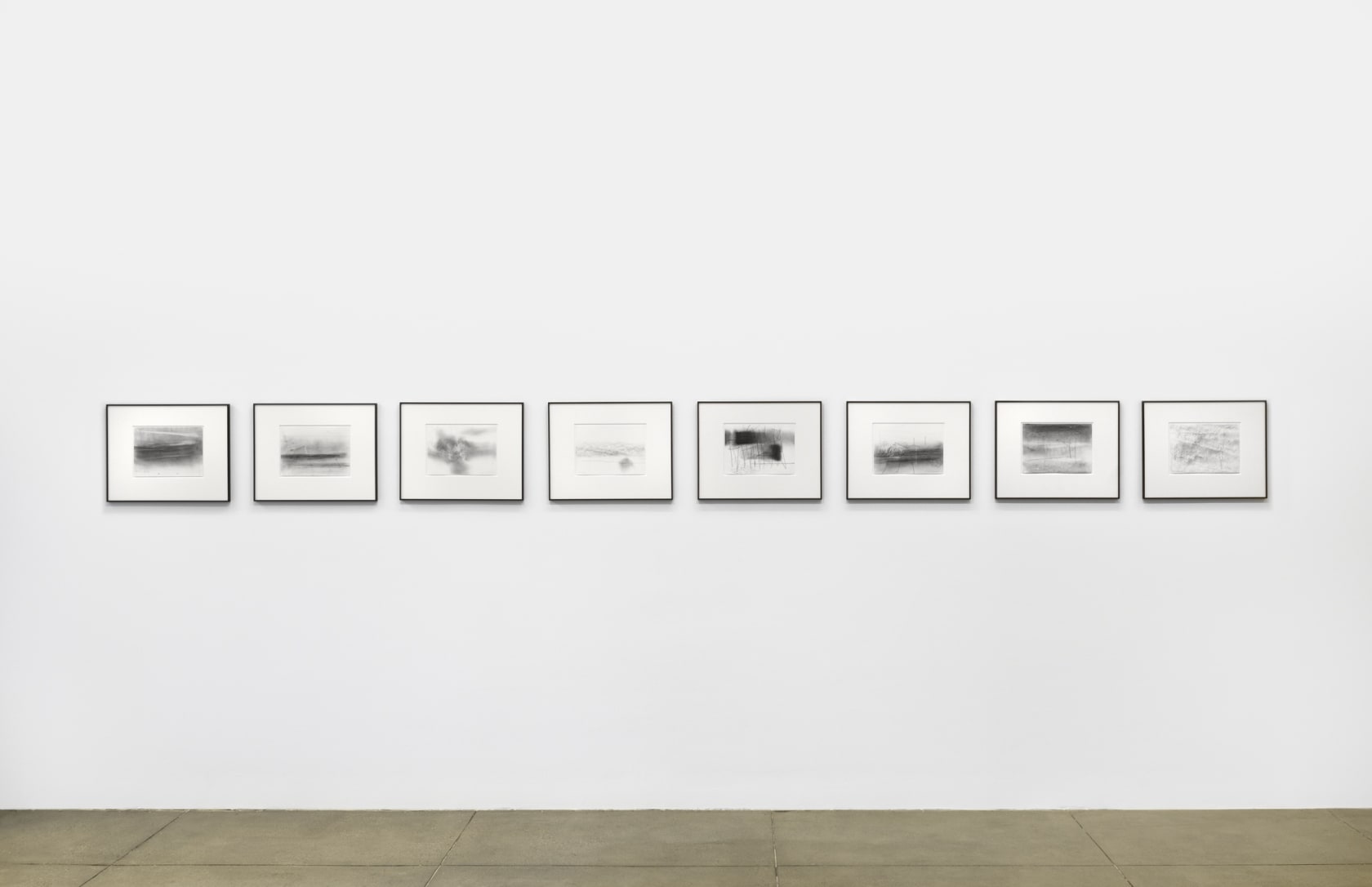 An exhibition installation view from: Gerhard Richter