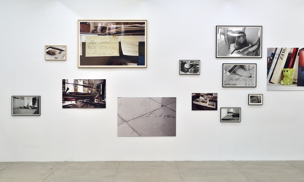 An exhibition installation view from: Tacita Dean, … my English breath in foreign clouds