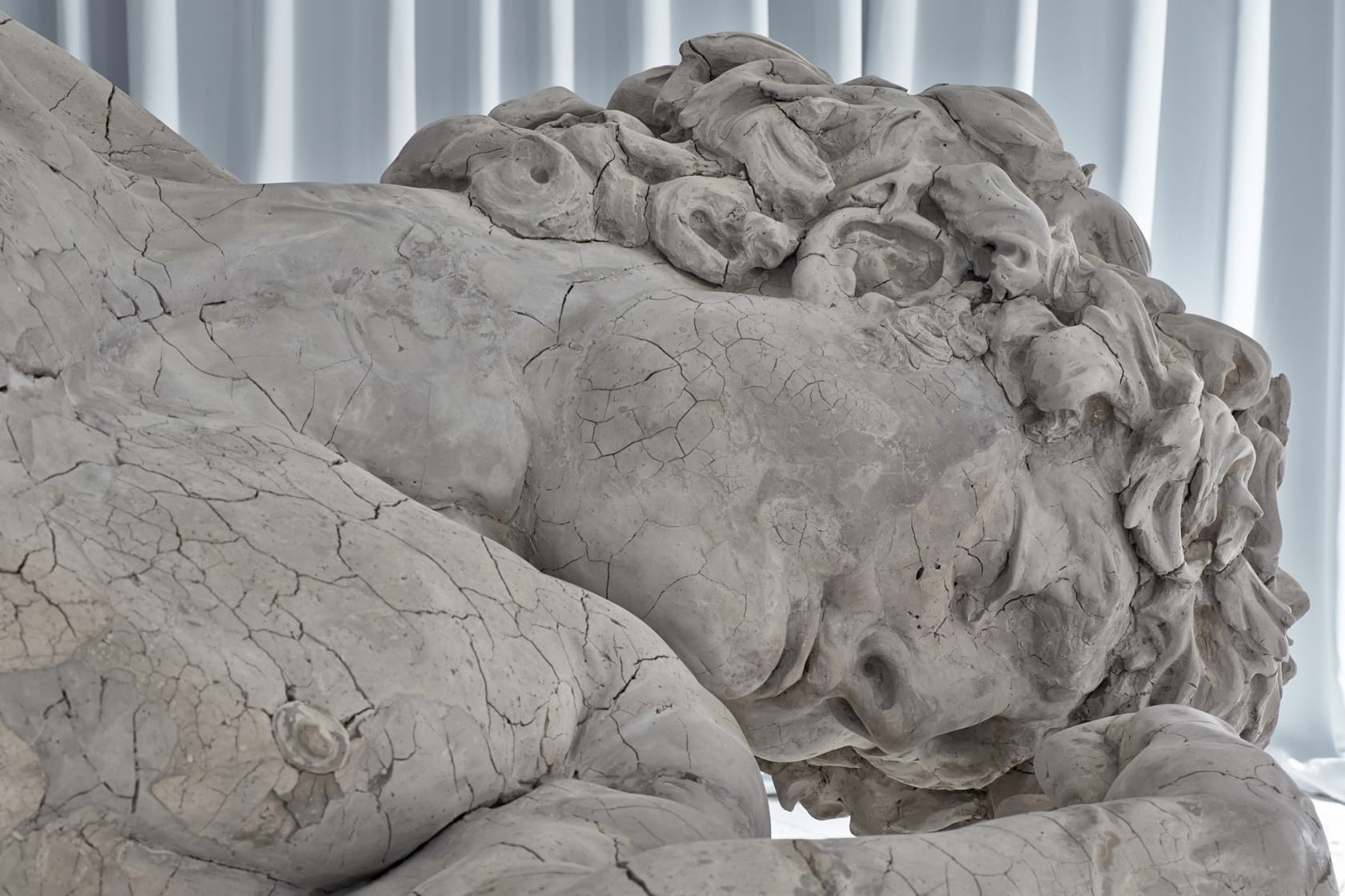 An exhibition installation view from: Adrián Villar Rojas, Two Suns