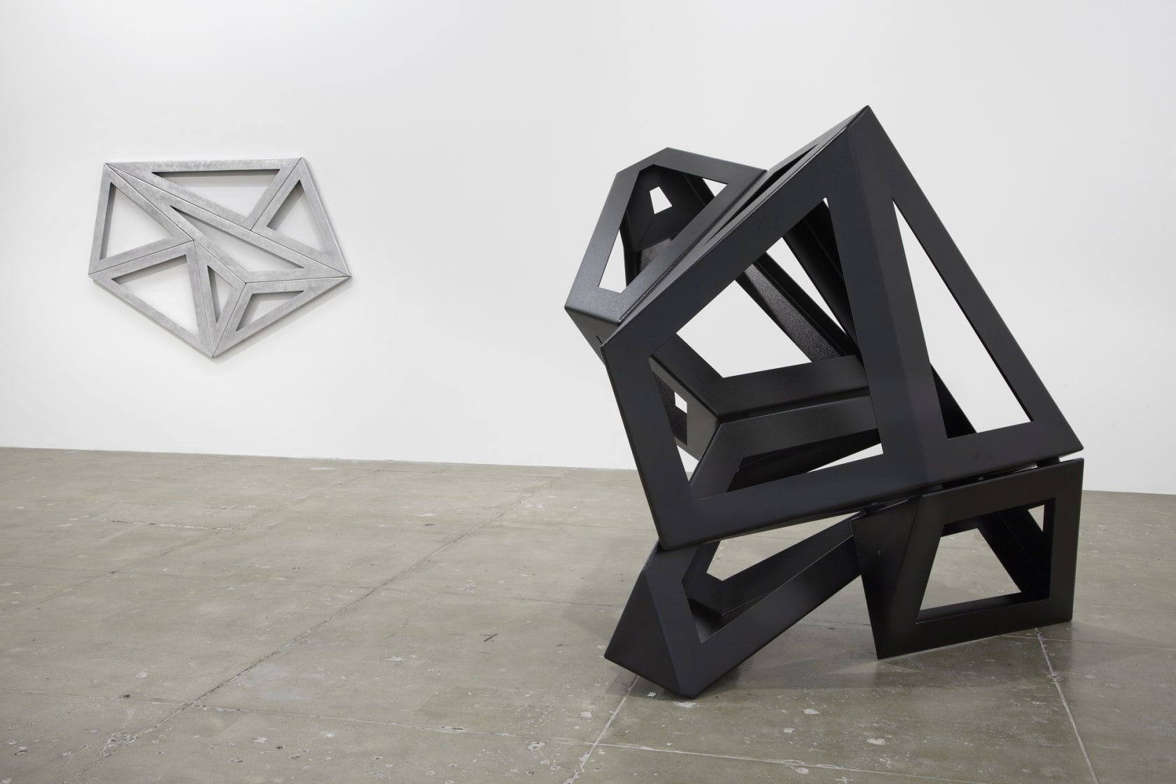 An exhibition installation view from: Richard Deacon