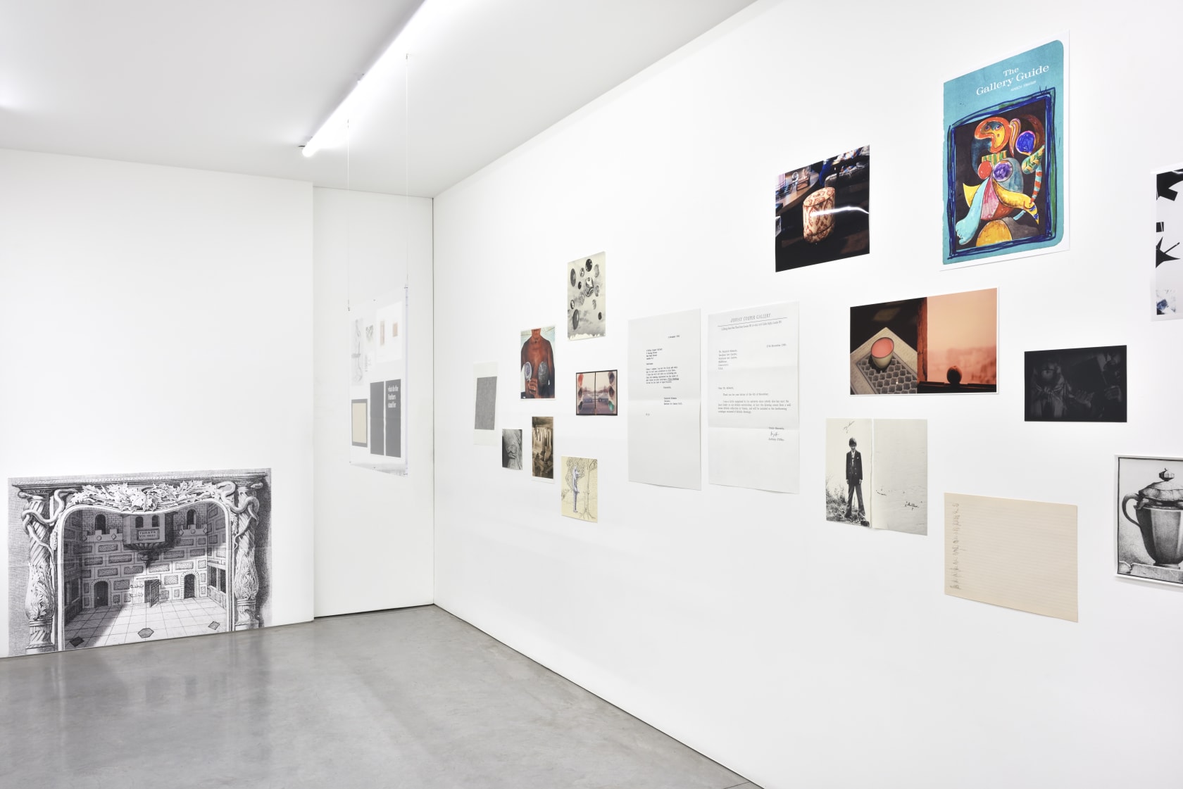 An exhibition installation view from: Tacita Dean, Monet Hates Me