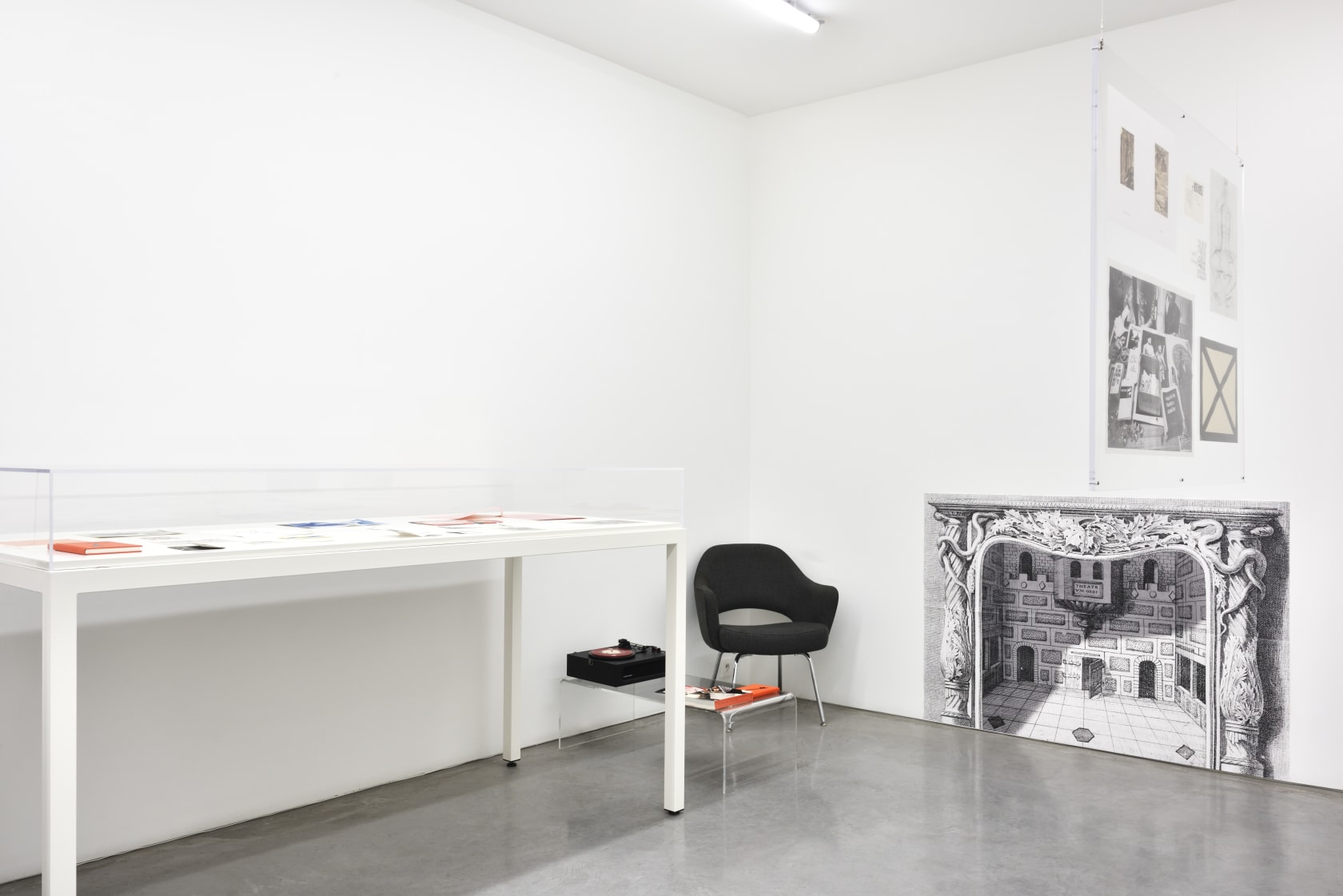 An exhibition installation view from: Tacita Dean, Monet Hates Me