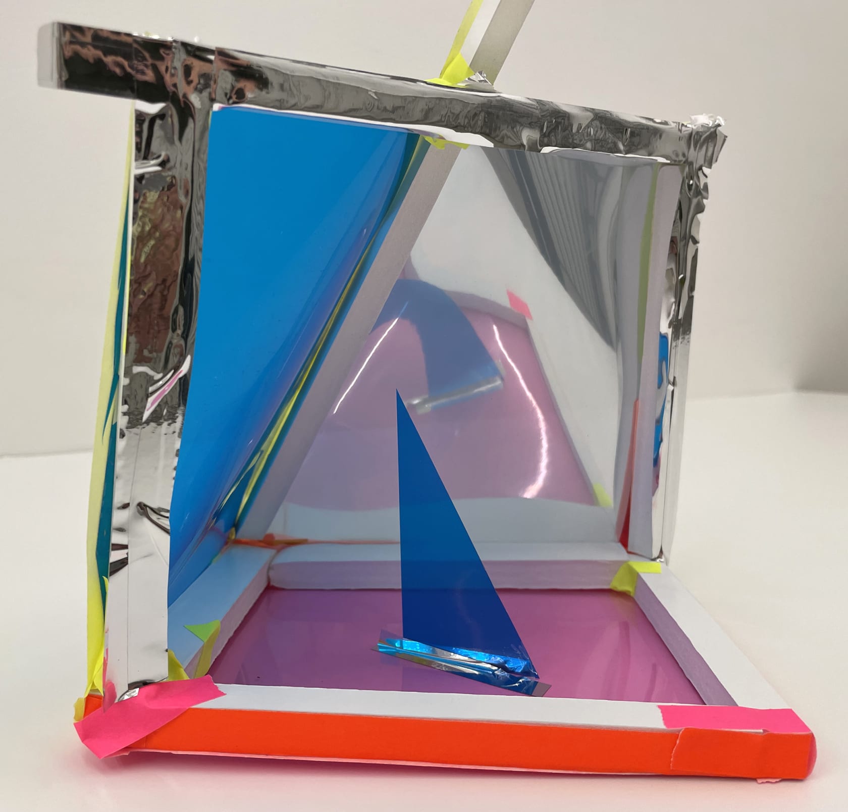 a maquette made as part of an orchid Foundation event at Marian Goodman gallery