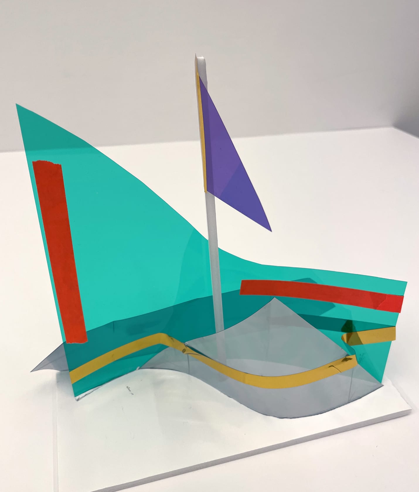 maquette made by a student as part of an Orchid Foundation event at Marian Goodman gallery