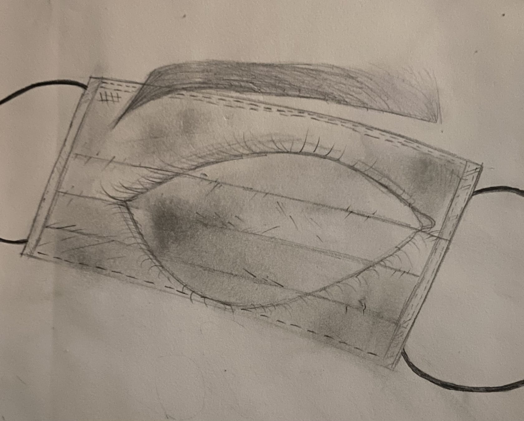 A student self-portrait