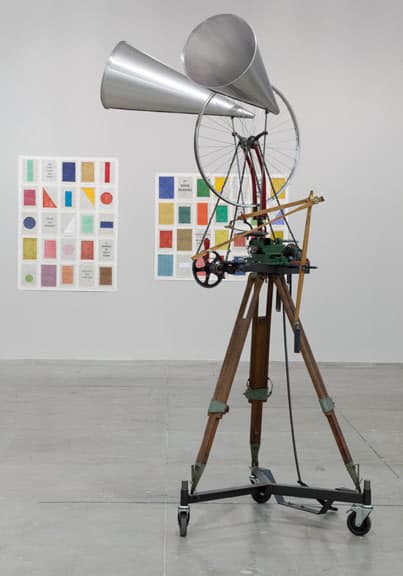 An exhibition installation view from: William Kentridge, Second-hand Reading