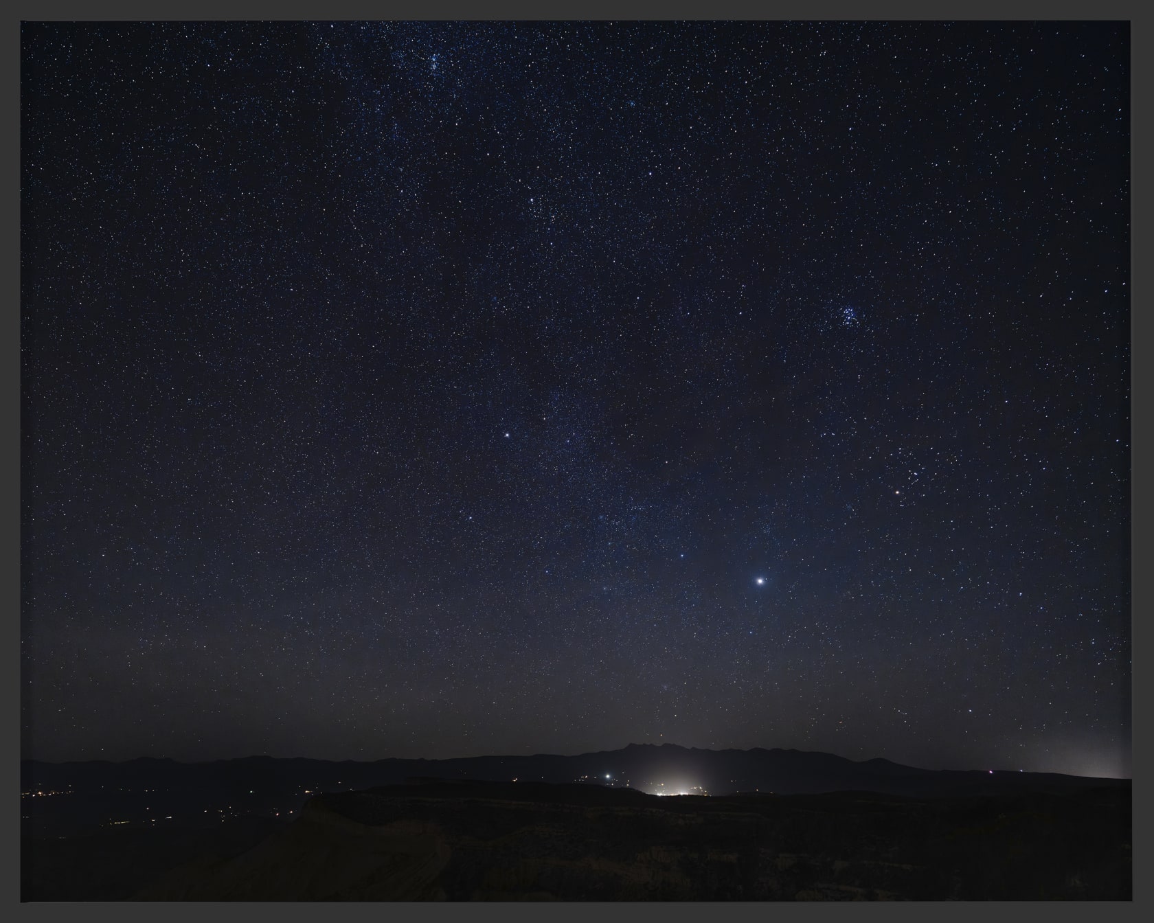 An-My Lê Park Point North Overlook II, Mesa Verde National Park, Colorado, 2024, from Dark Star 2024 Inkjet Print 48...