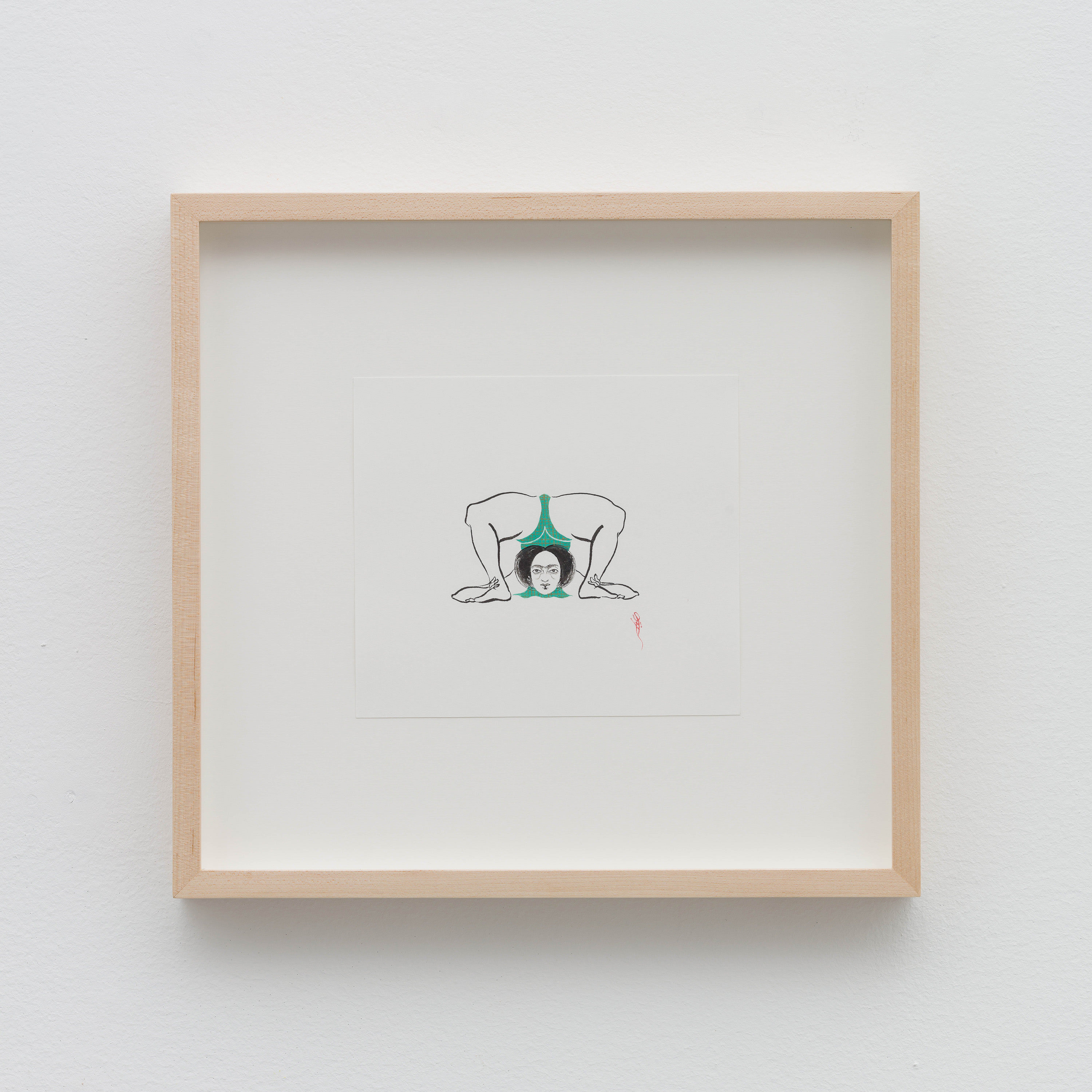 Hayv Kahraman, Bend Drawing 5, 2020