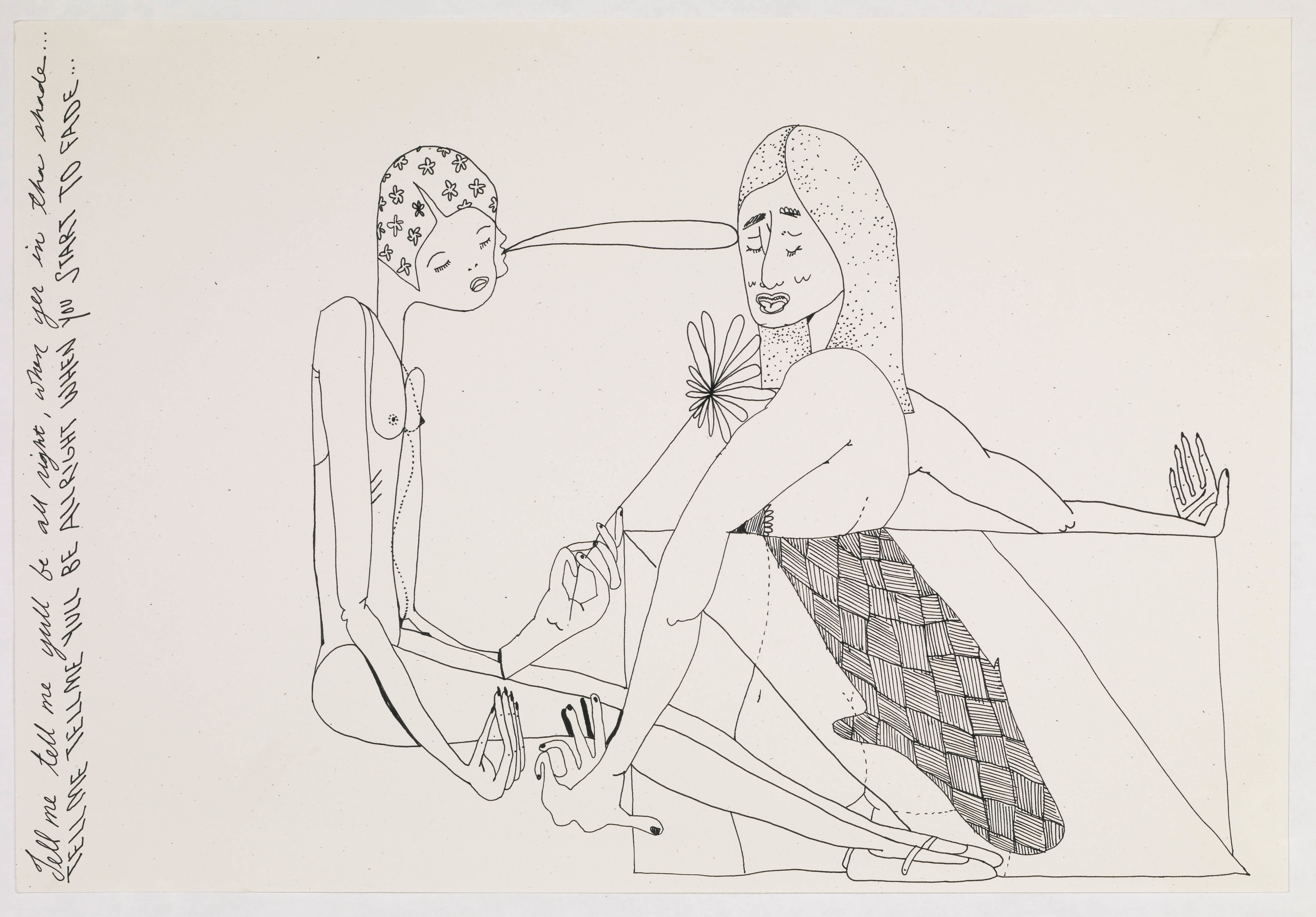 Christina Quarles, When You Start to Fade, 2019