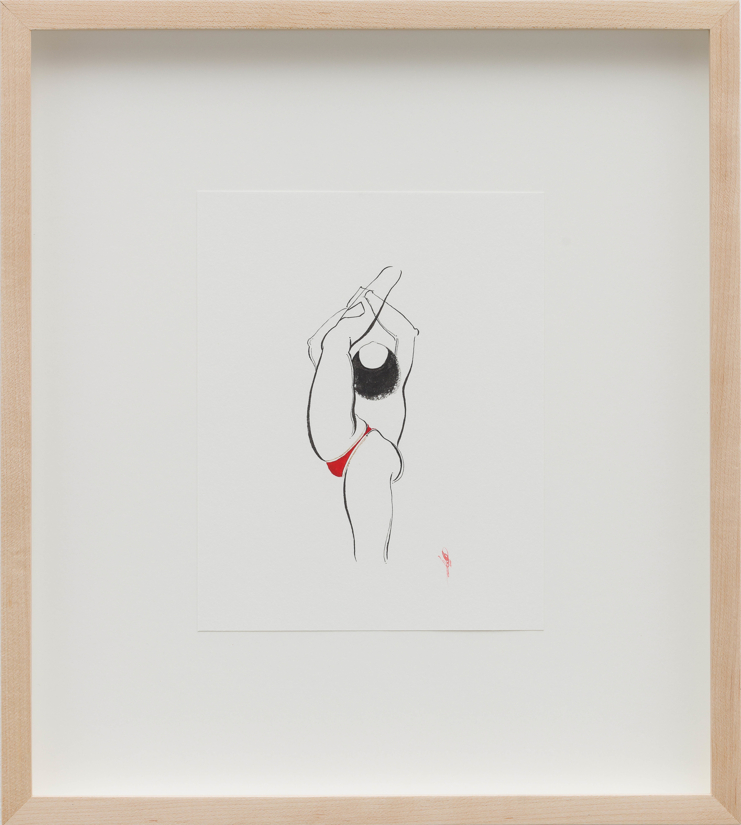 Hayv Kahraman, Bend Drawing 9, 2020