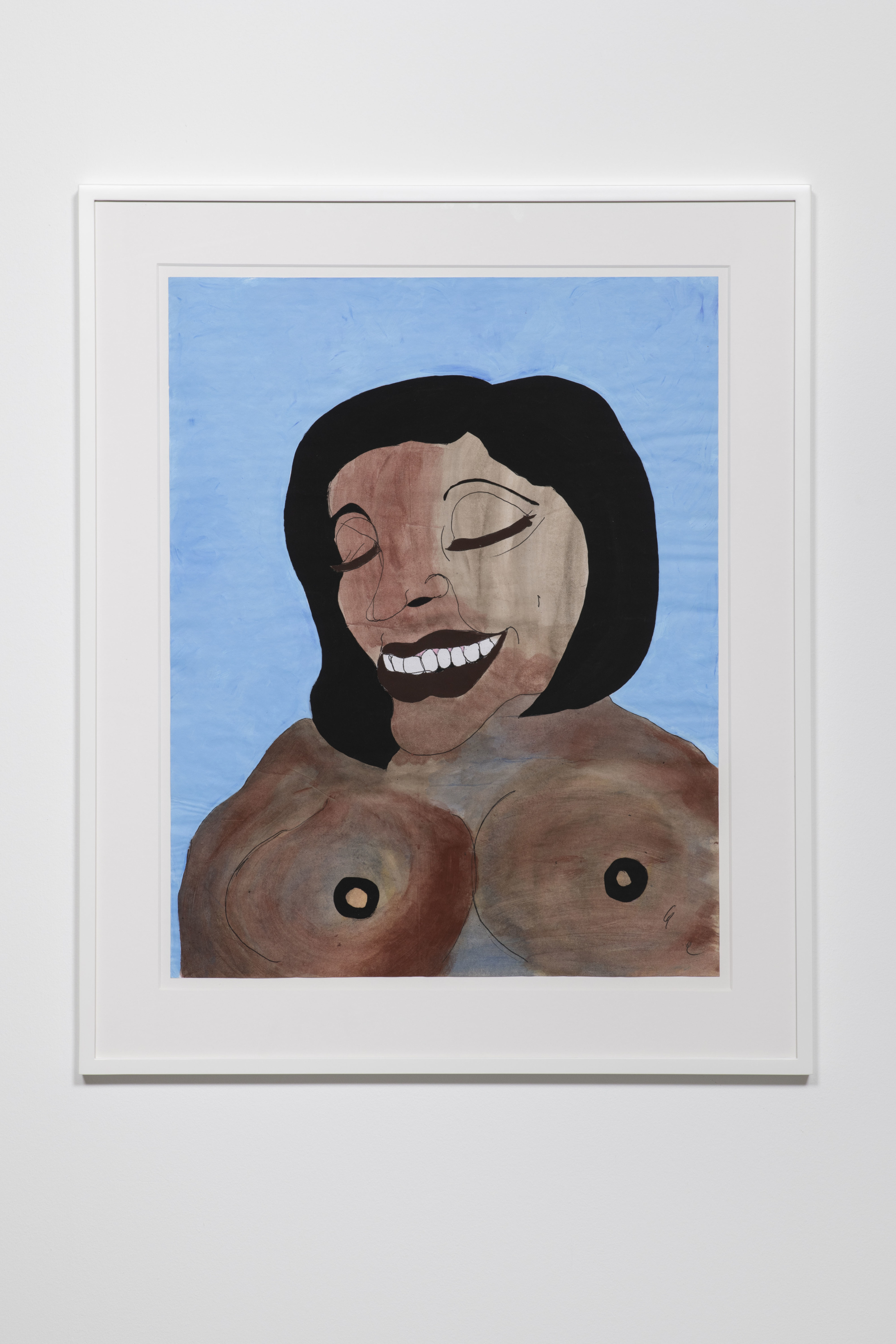 Tschabalala Self, Black Joy 8 - Chocolate Lady with Pretty Teeth, Black Joy 9 - Long Neck, Black Joy 10...