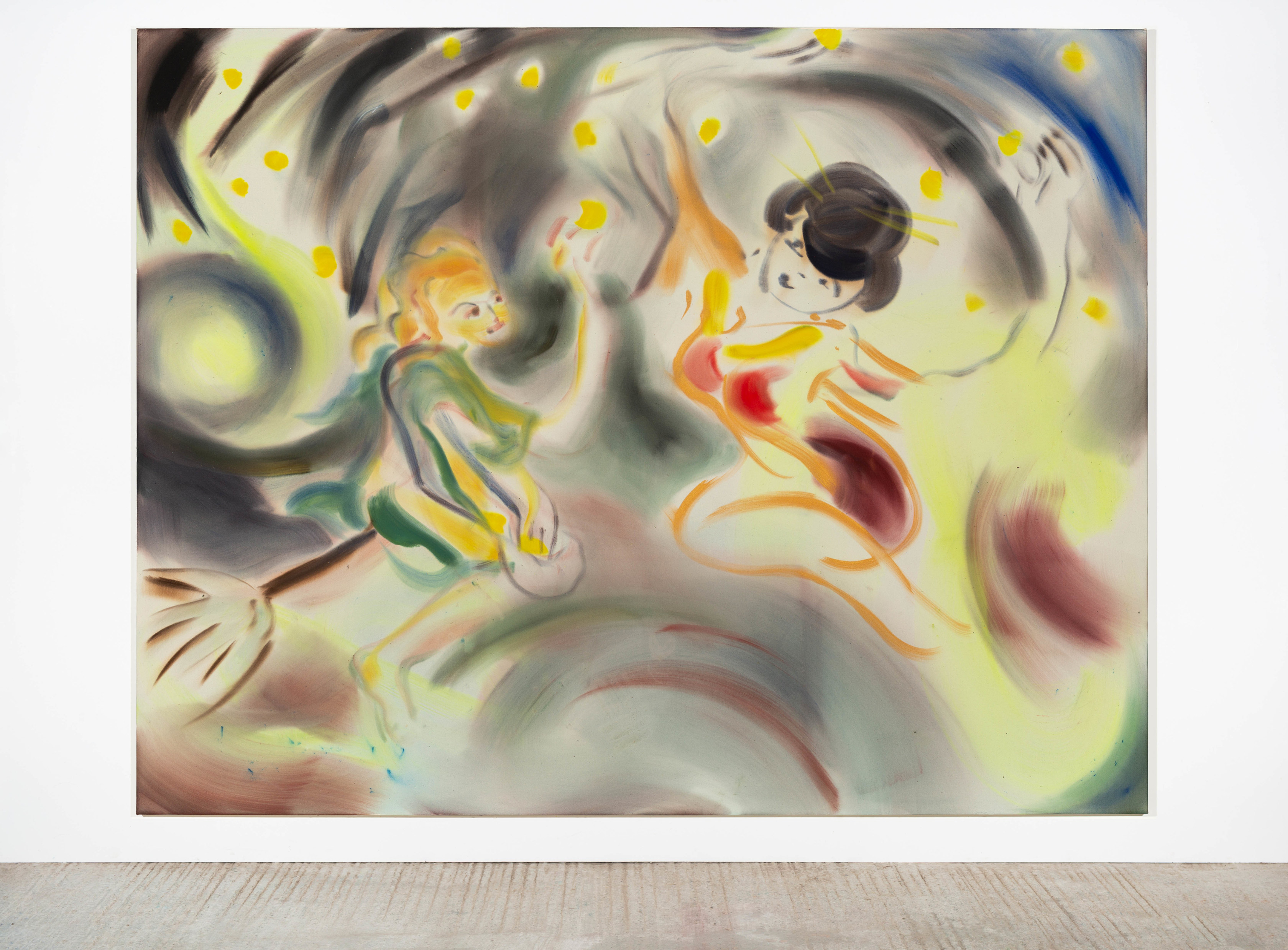 Sophie von Hellermann Magic in the Sky2021 Acrylic on canvas 220 x 280 cm 86 5/8 x 110 1/4 in