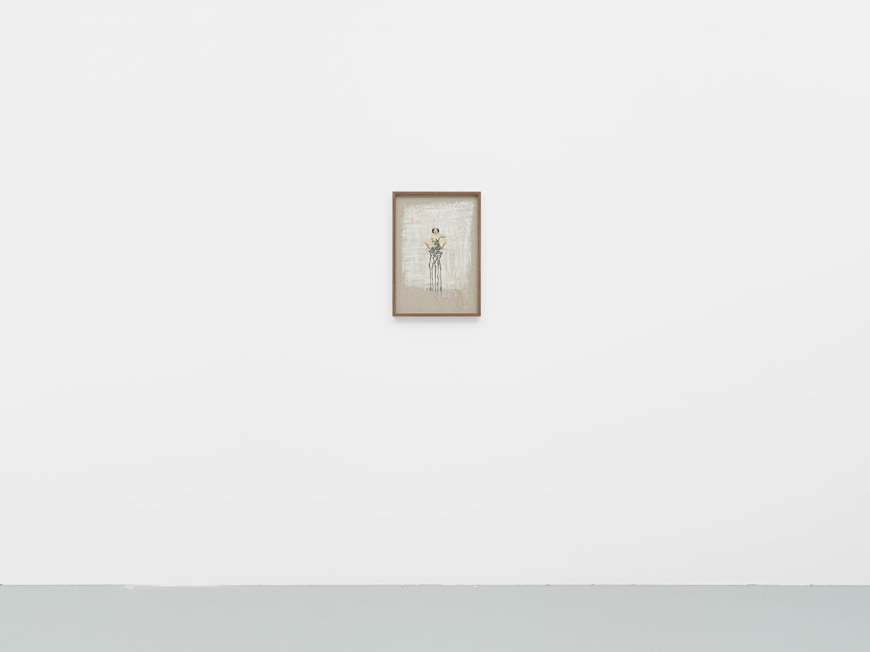 Hayv Kahraman, Moustache-gut-brain axis, 2021