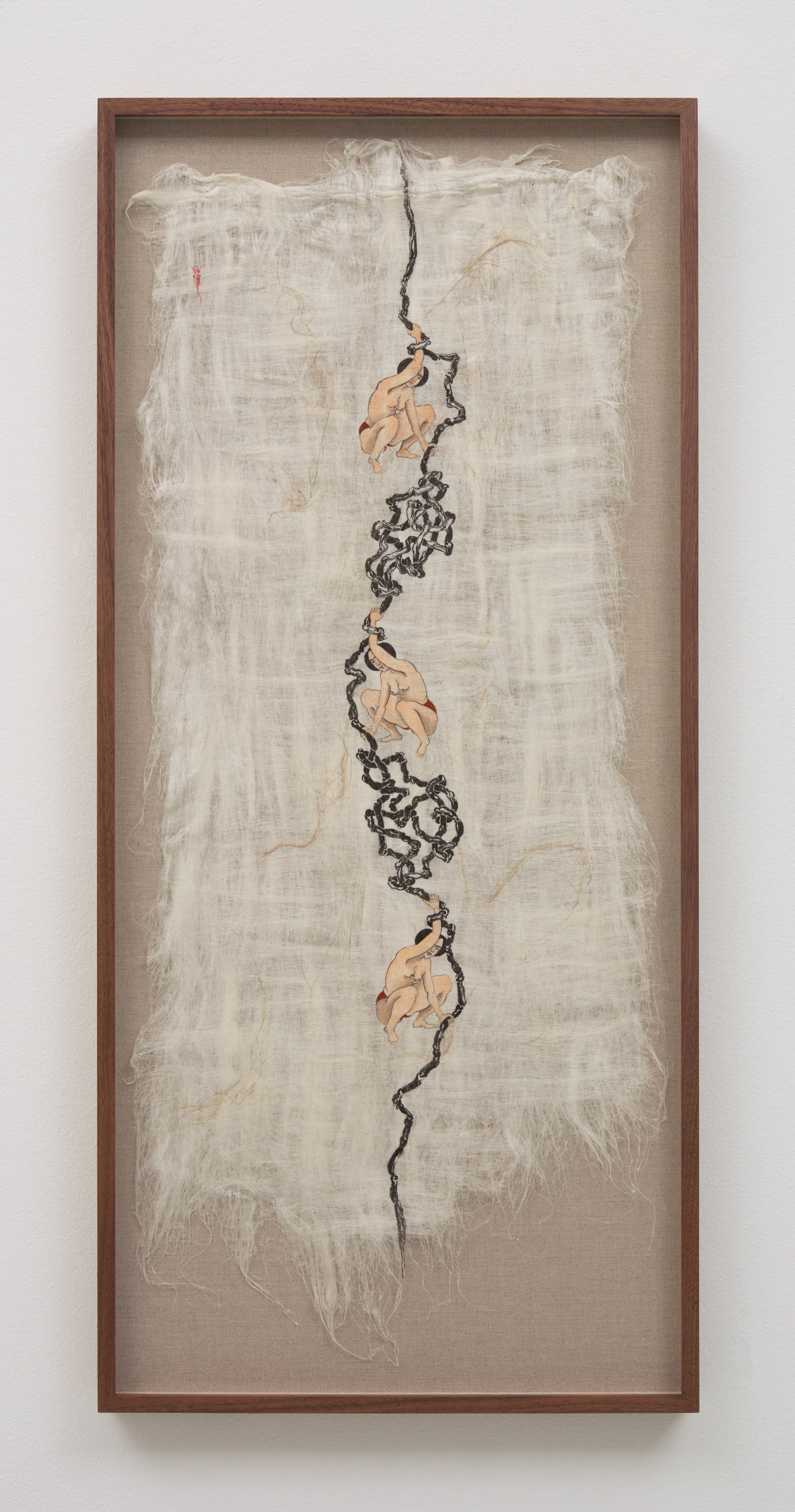 Hayv Kahraman, Entanglements and Generations on Flax 1, 2021