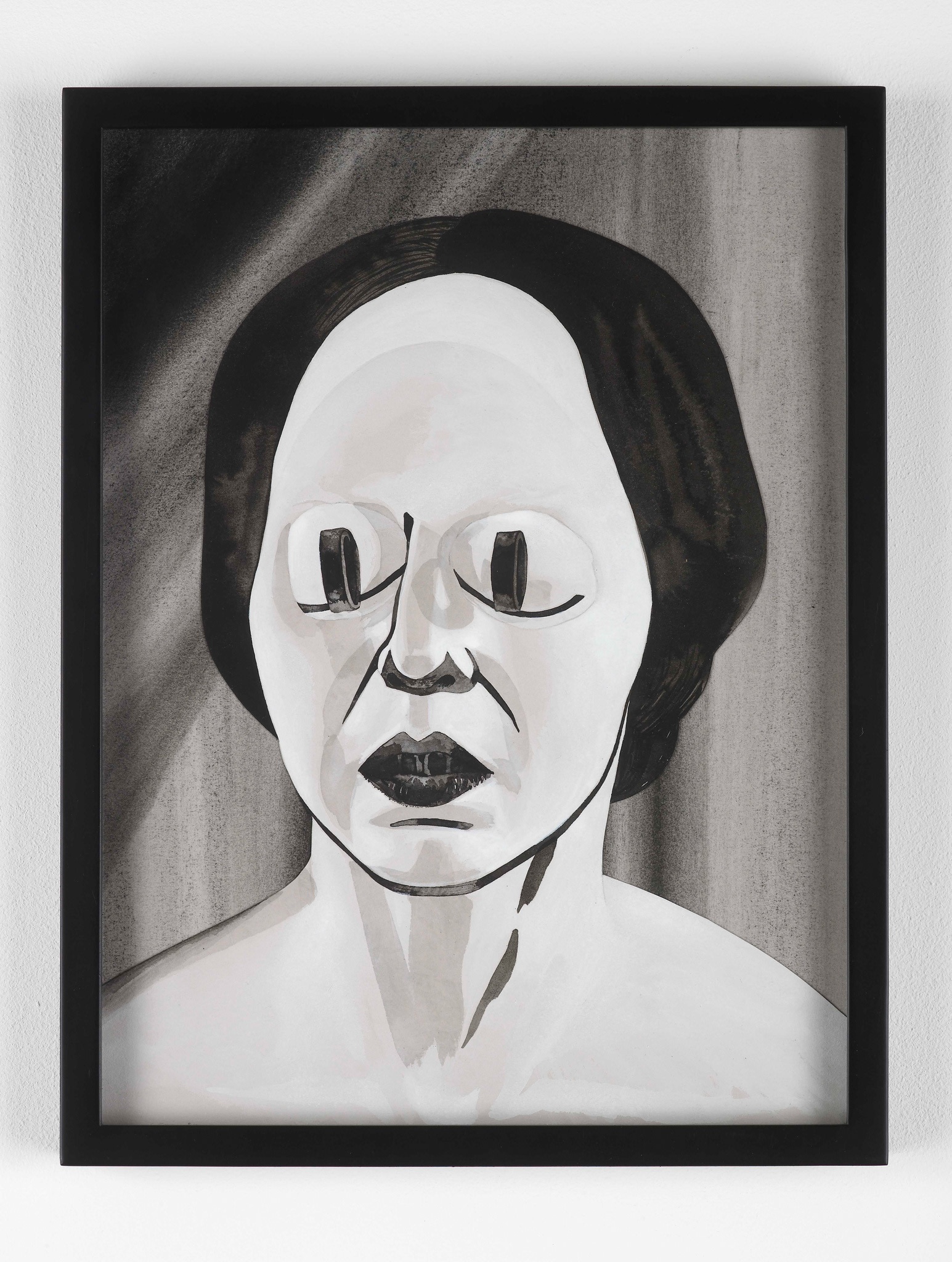 Mary Reid Kelley Prostitute2010 Ink, acrylic and charcoal on paper 12 x 8 3/4 inches