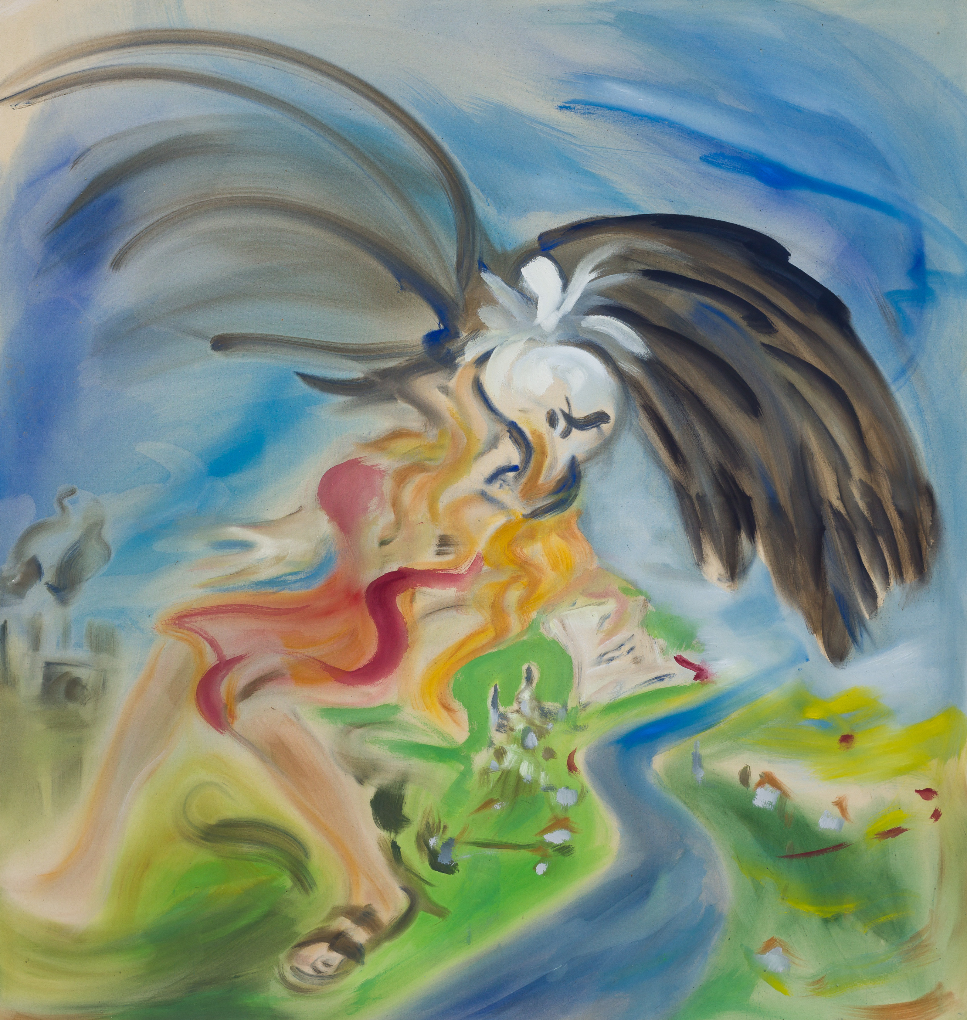 Sophie von Hellermann, Beautiful River (Warum ist es am Rhein so schön?), 2022