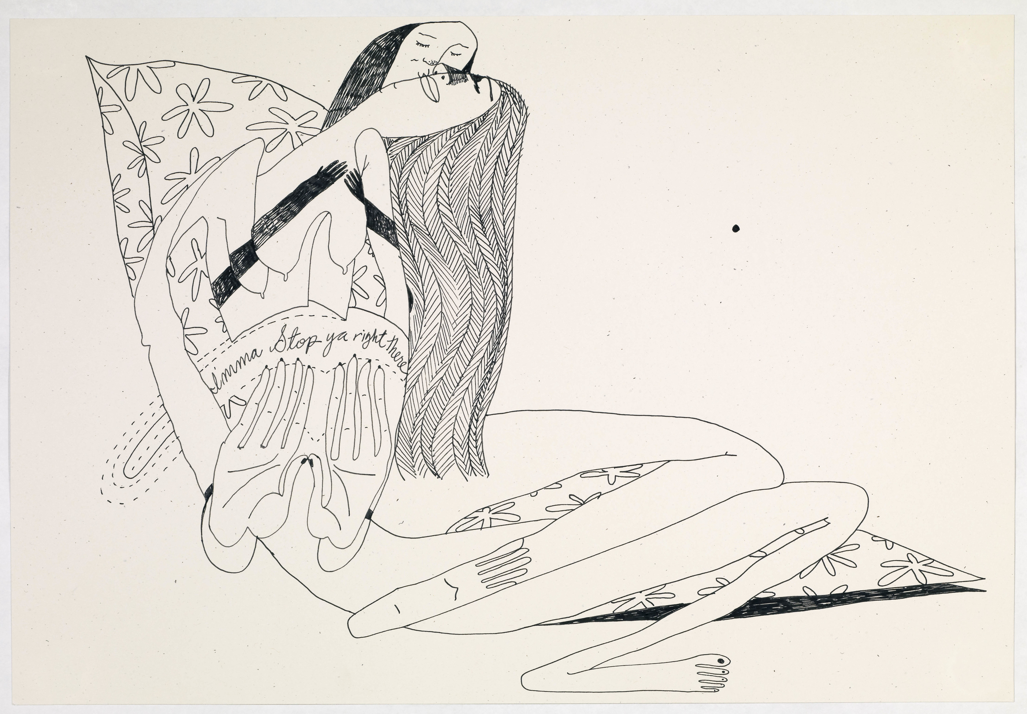 Christina Quarles, Hold Up, 2019