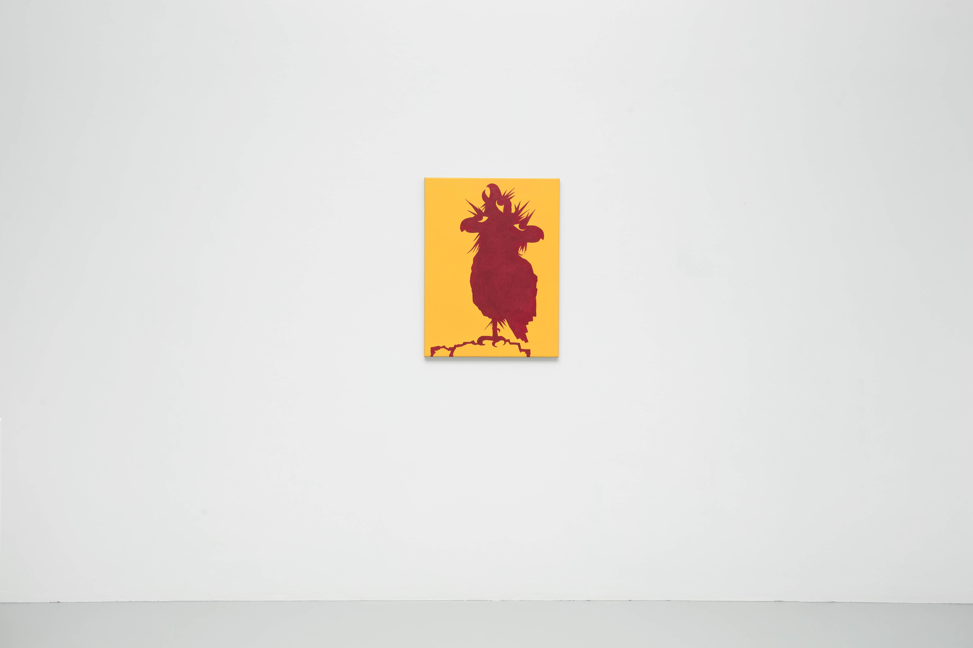 Koo Jeong A [ EF Astragalousss ]2022 Acrylic on linen 79.5 x 60 cm 31 1/4 x 23 5/8 in