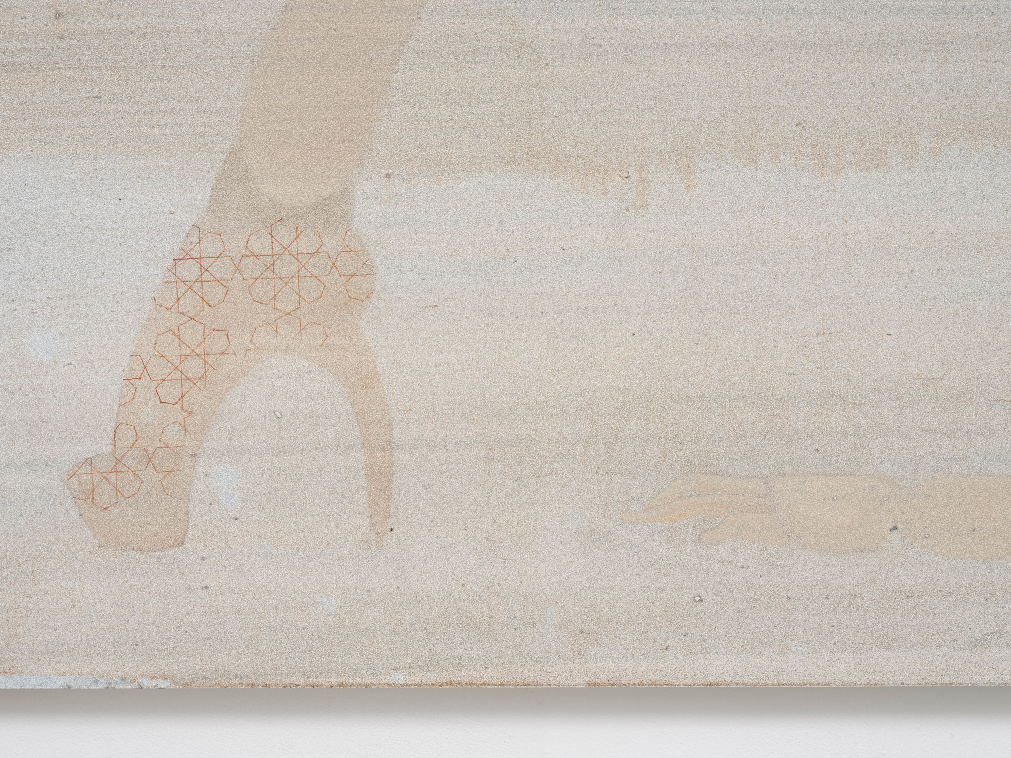Hayv Kahraman Arch2020 Oil on panel 114.3 x 208.3 cm 45 x 82 in
