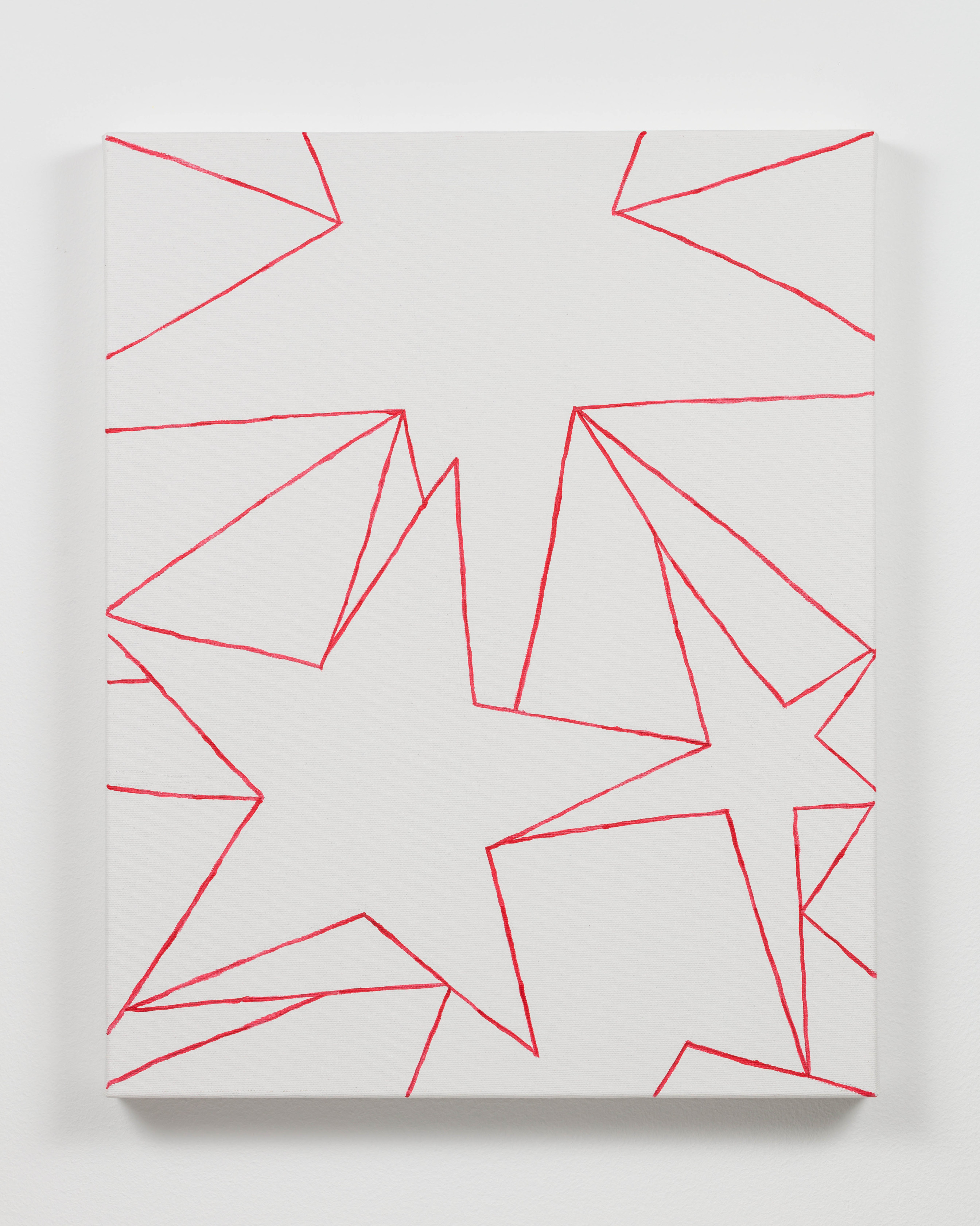 Koo Jeong A [ SS Okenite ]2021 Acrylic on linen 51 x 40.5 cm 20 1/8 x 16 in