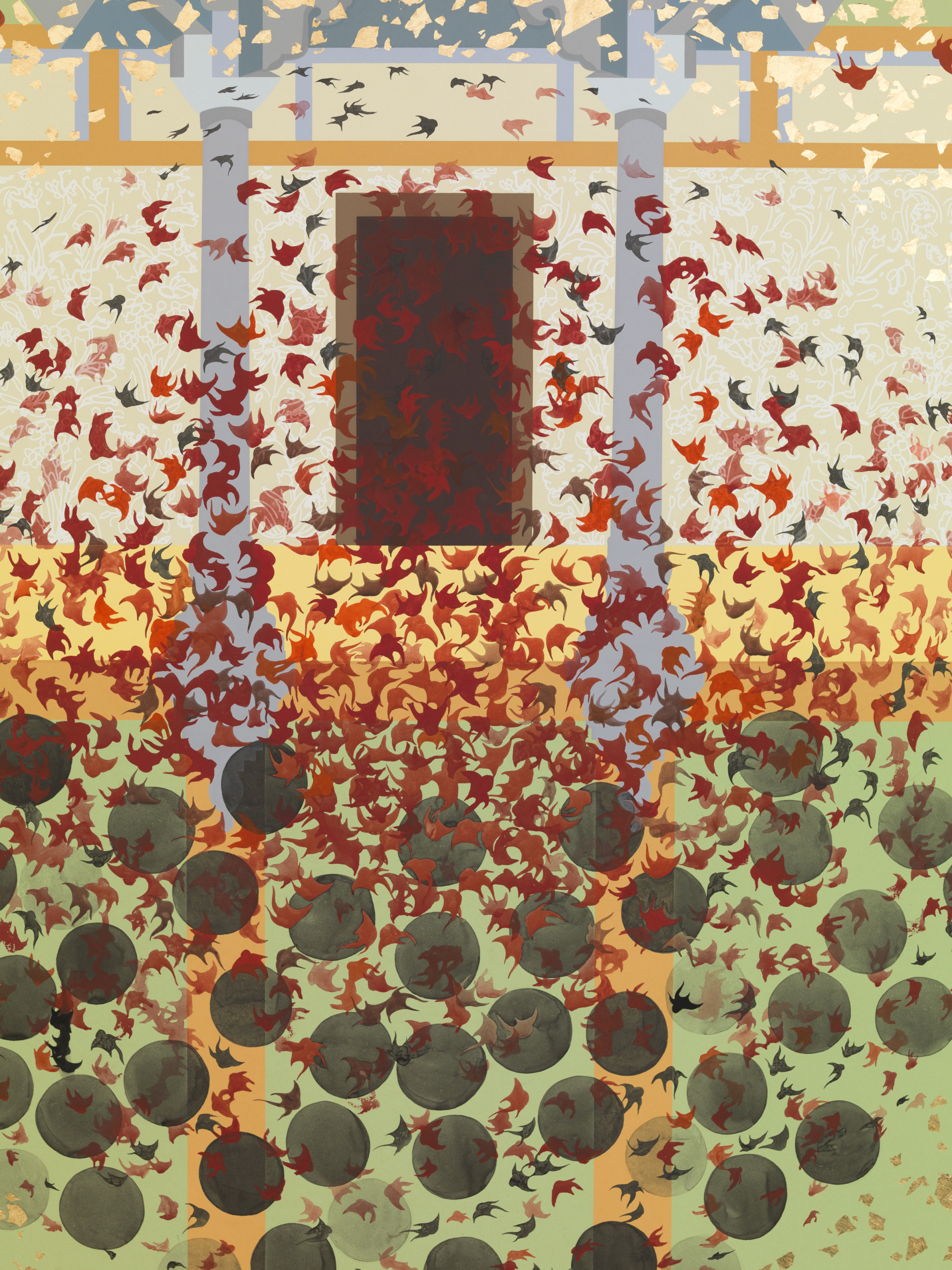 Shahzia Sikander, In-Verse, 2017