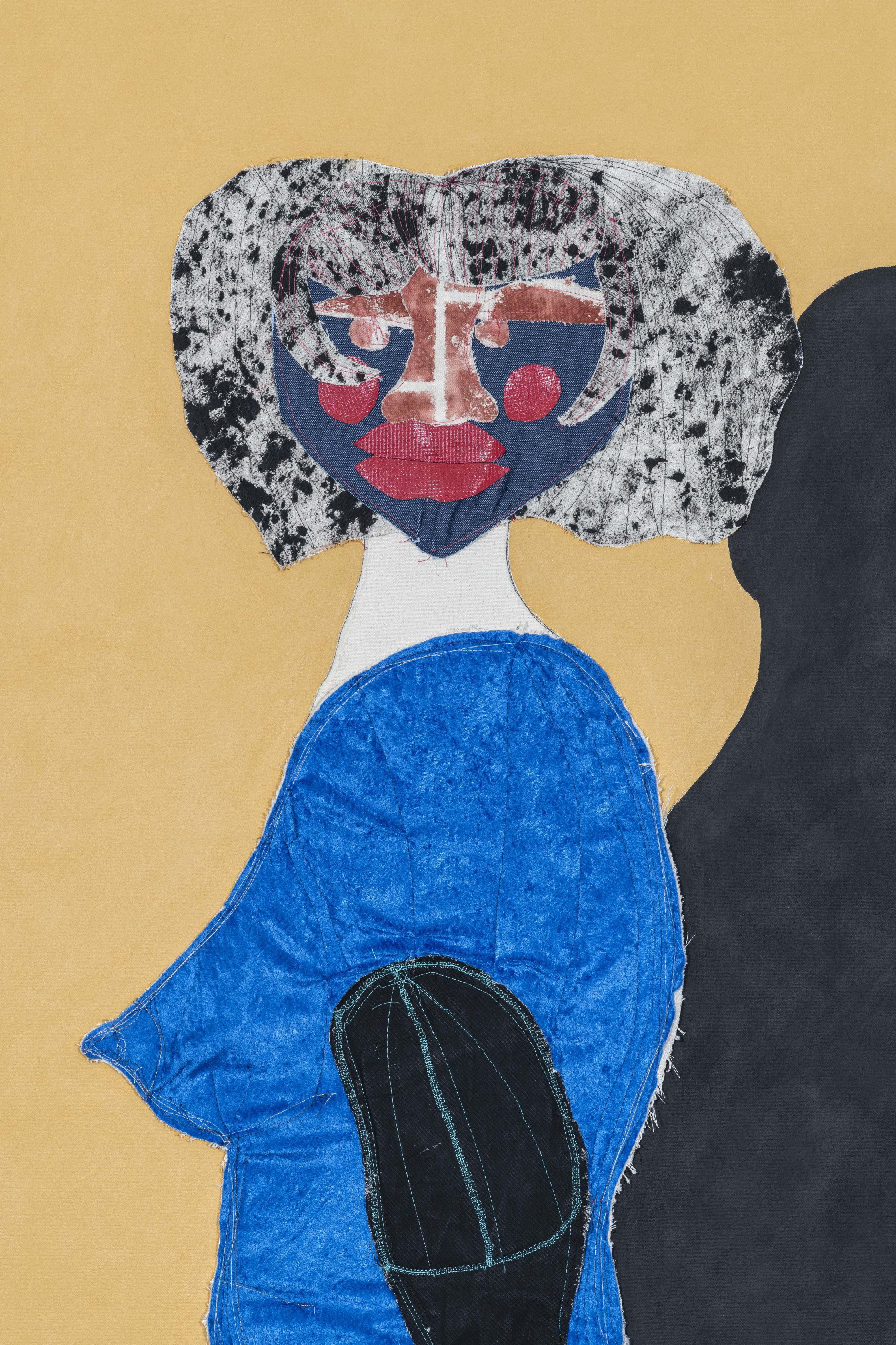 Tschabalala Self, From Afar, 2019