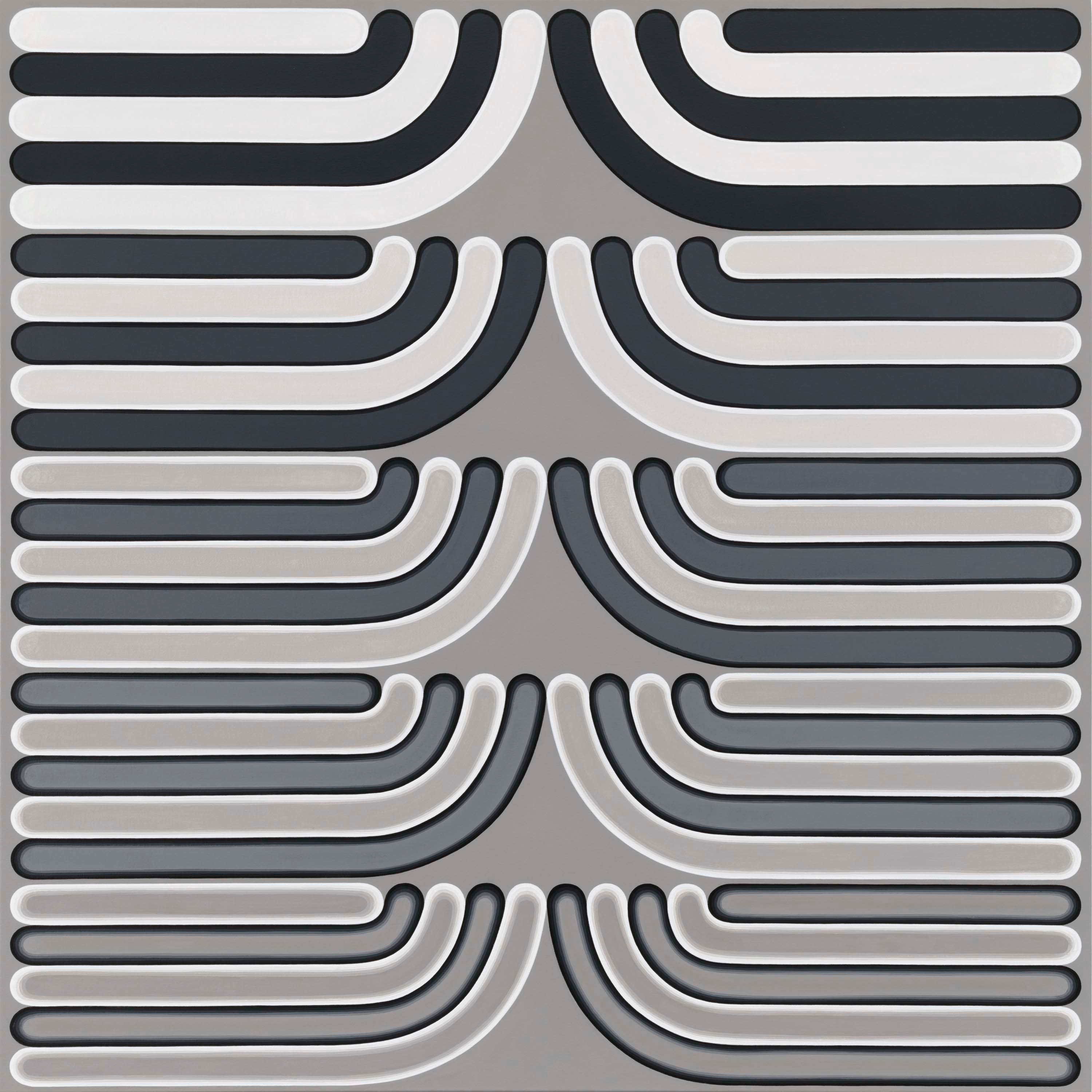 Dan Walsh Extent2024 Acrylic on canvas 139.7 x 139.7 cm 55 x 55 in