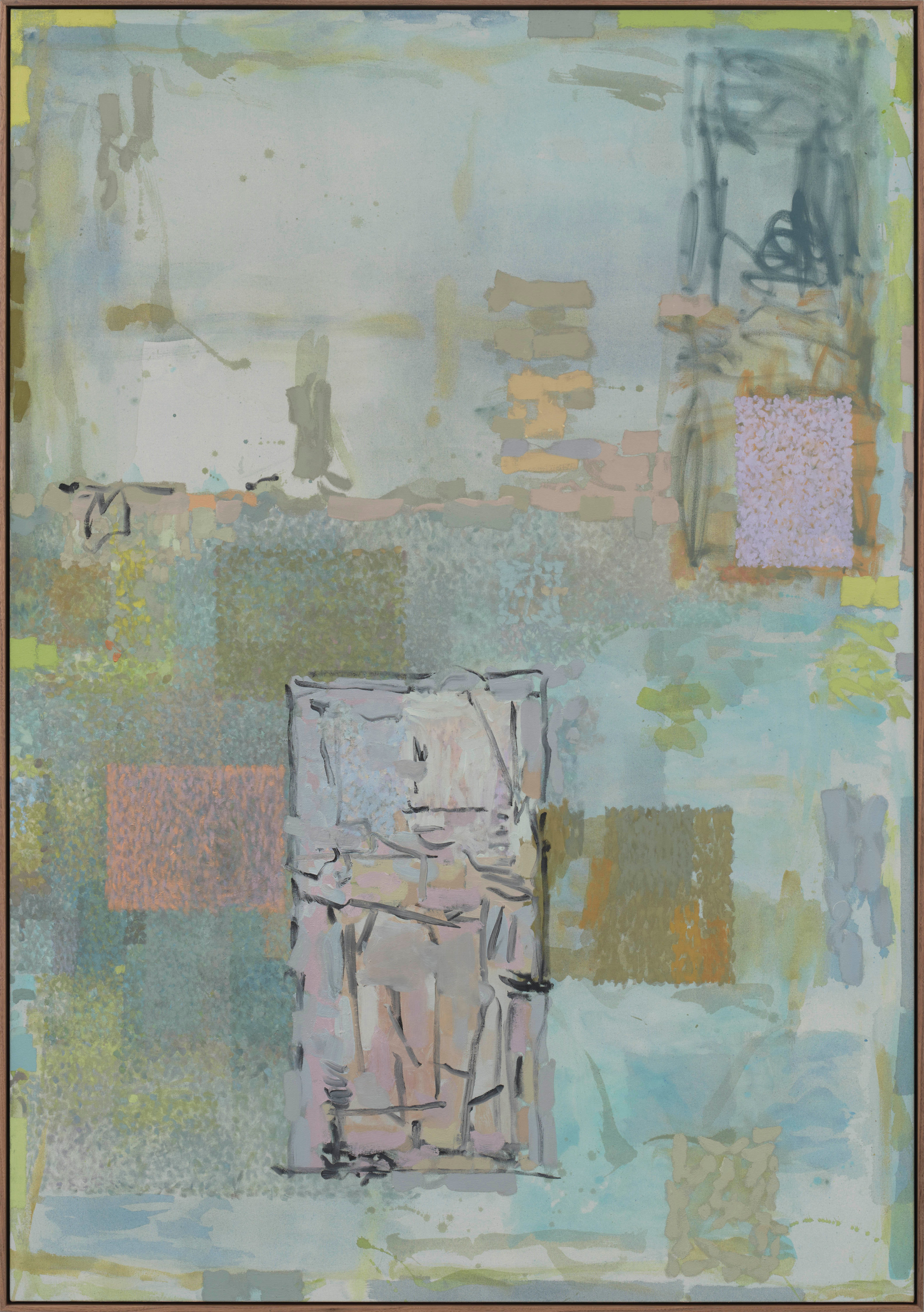 Mary Ramsden This is the colour of the road2024 Oil on canvas 200 x 140 cm 78 3/4 x 55...