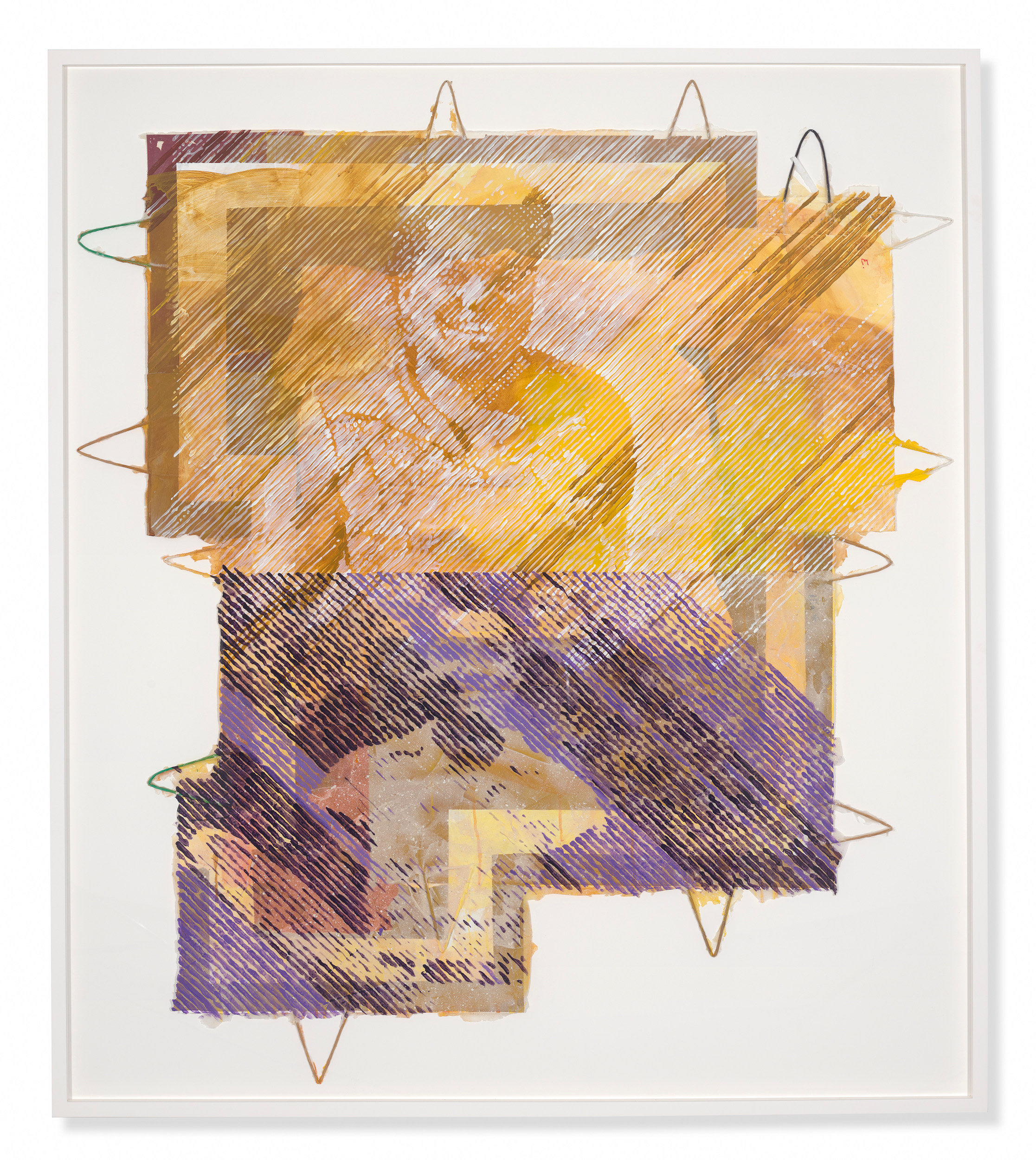 Tomashi Jackson, The Makings of You (Ruth in Gold / Pauli in Violet), 2021