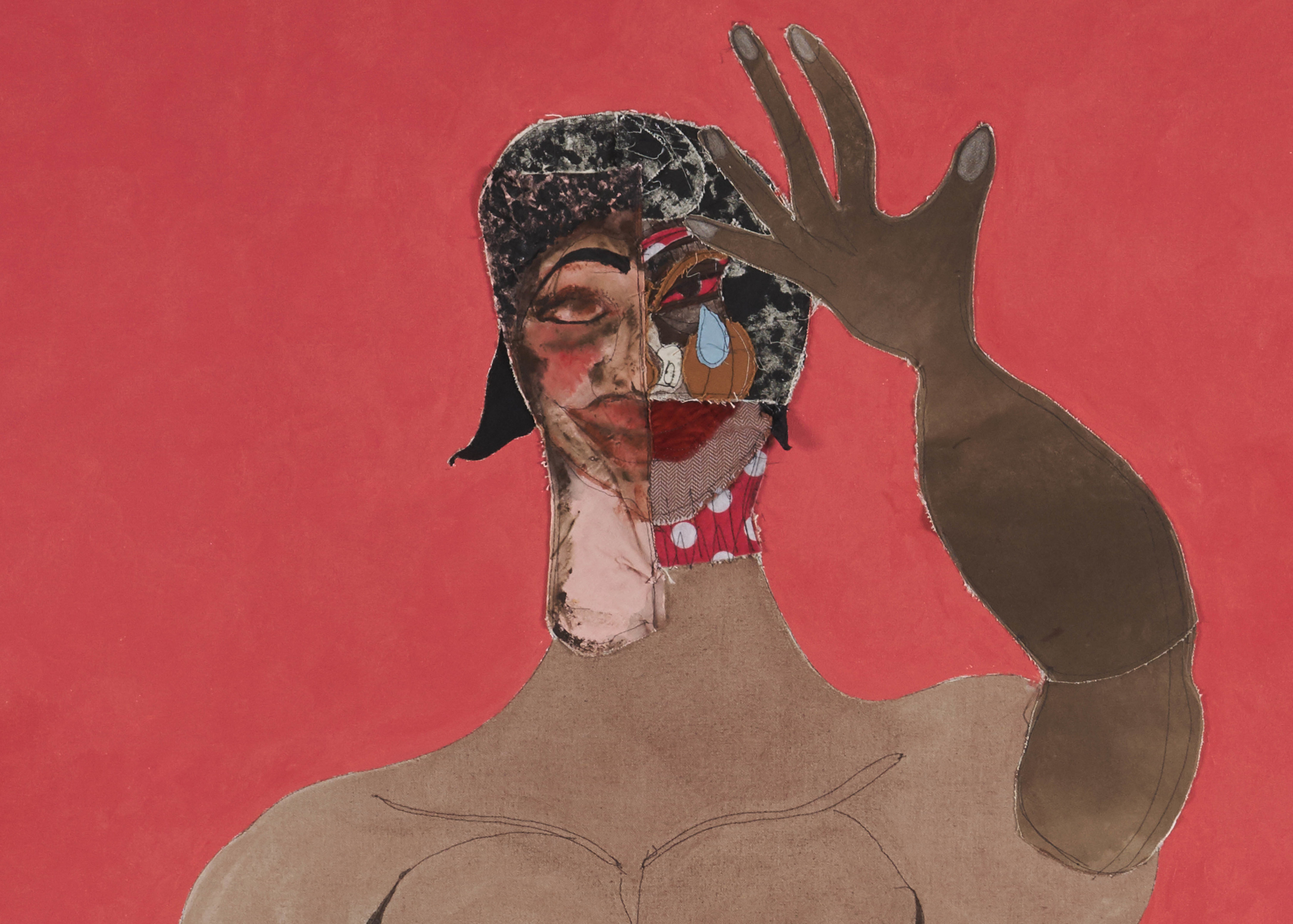 Tschabalala Self, Damsel, 2019