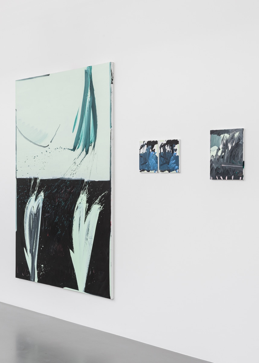 Mary Ramsden Feel it in Two Places2017 Oil and acrylic on canvas, oil on board, oil on canvas 200 x...