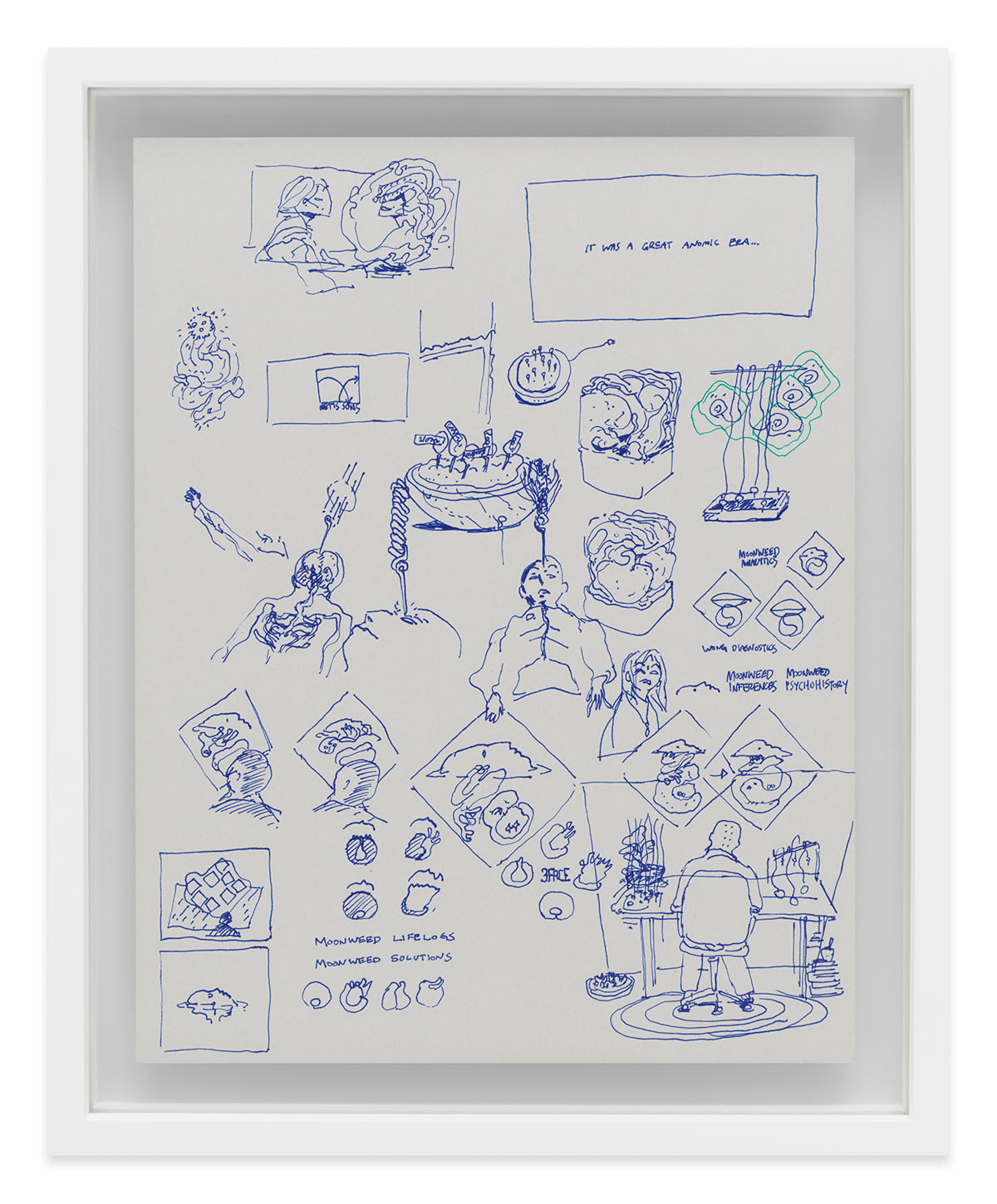 Ian Cheng, Life After BOB Production Drawings, 2022