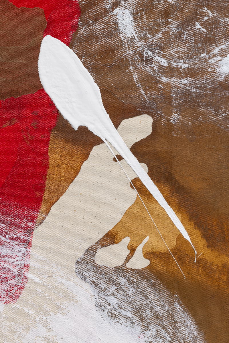 Elizabeth Neel Crucifixal Clef2019 Acrylic on canvas 248.9 x 200.7 cm 98 x 79 in