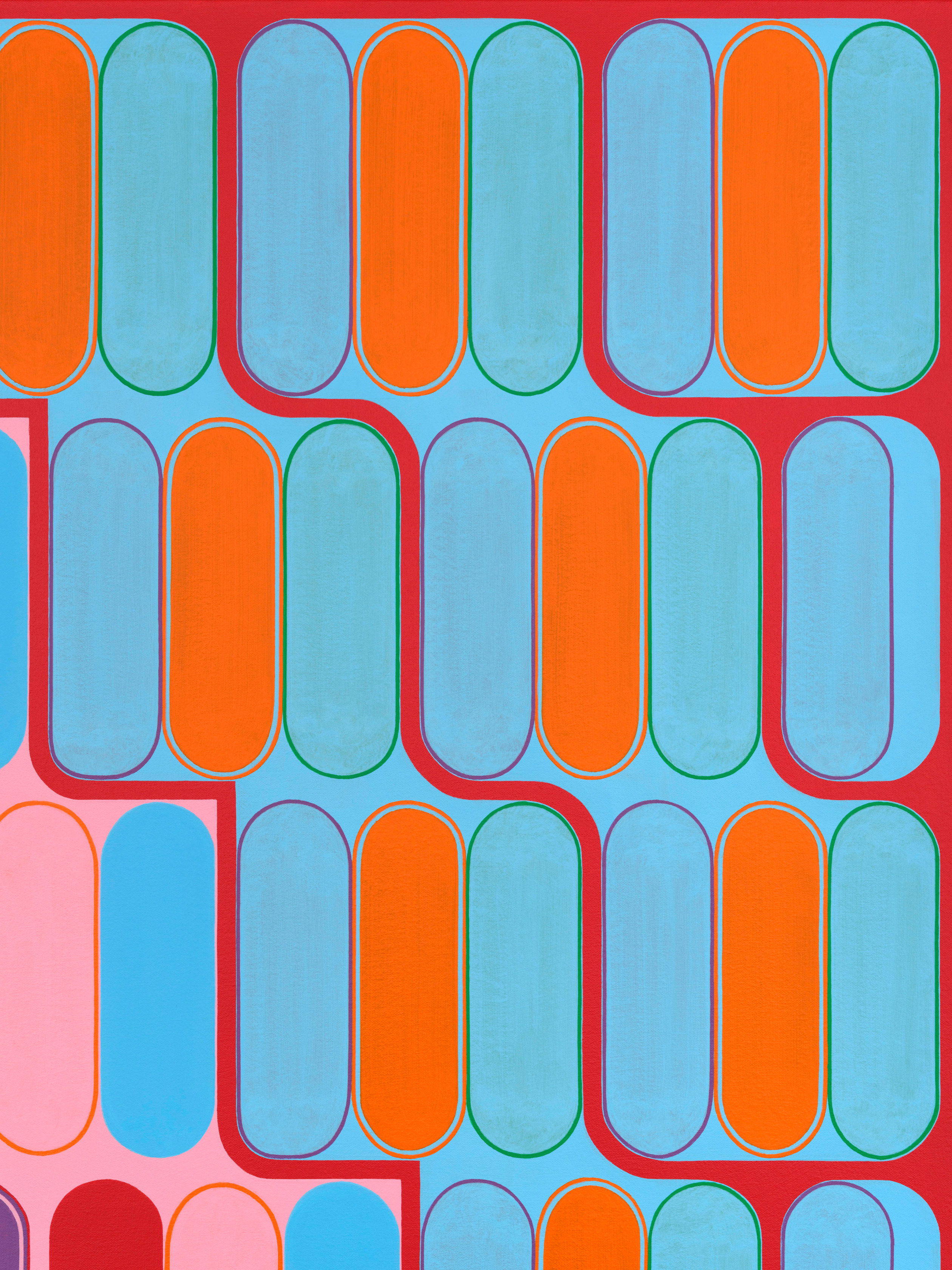 Dan Walsh Release2023 Acrylic on canvas 177.8 x 177.8 cm 70 x 70 in