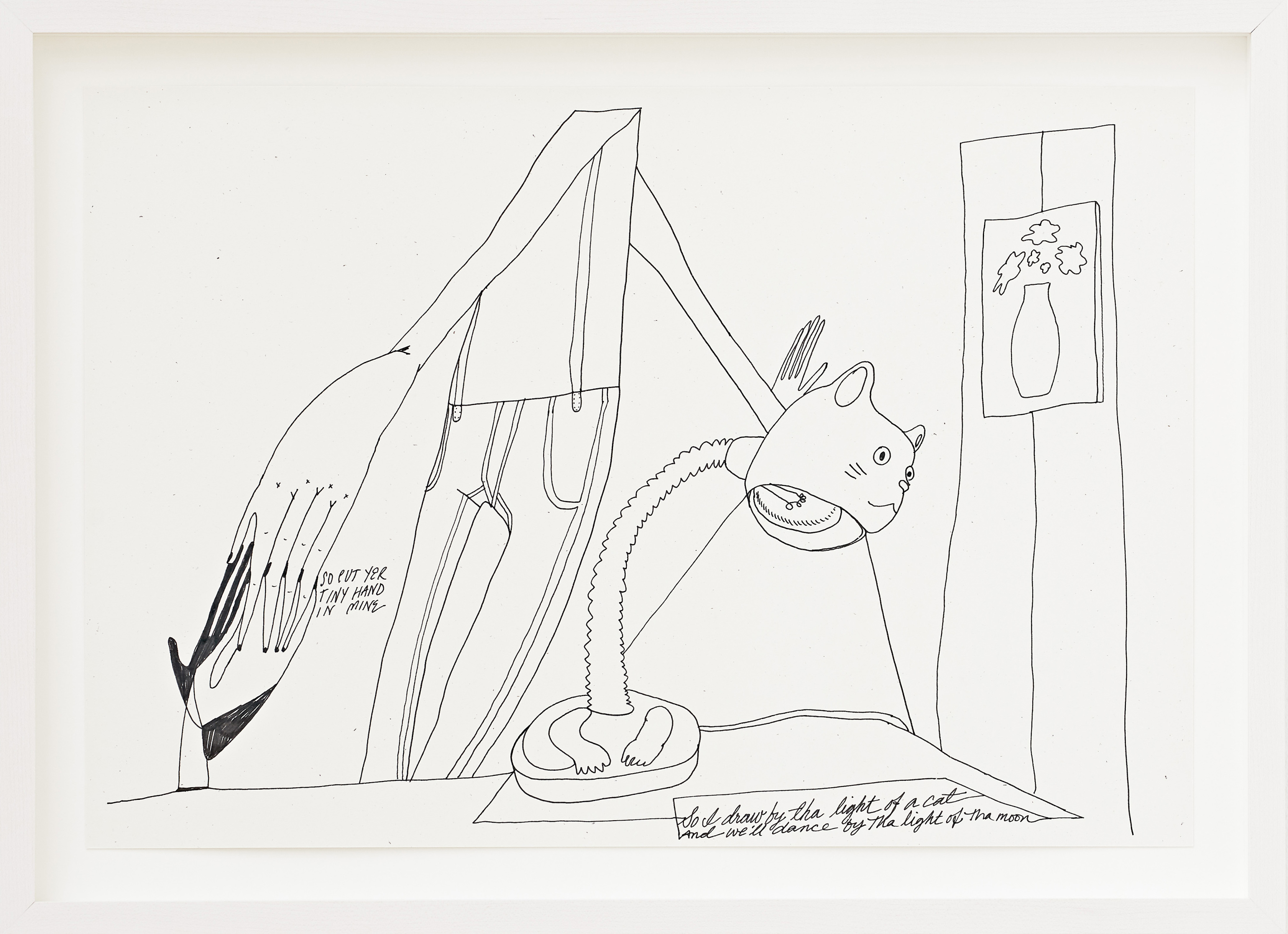 Christina Quarles, Cat Lamp, 2021