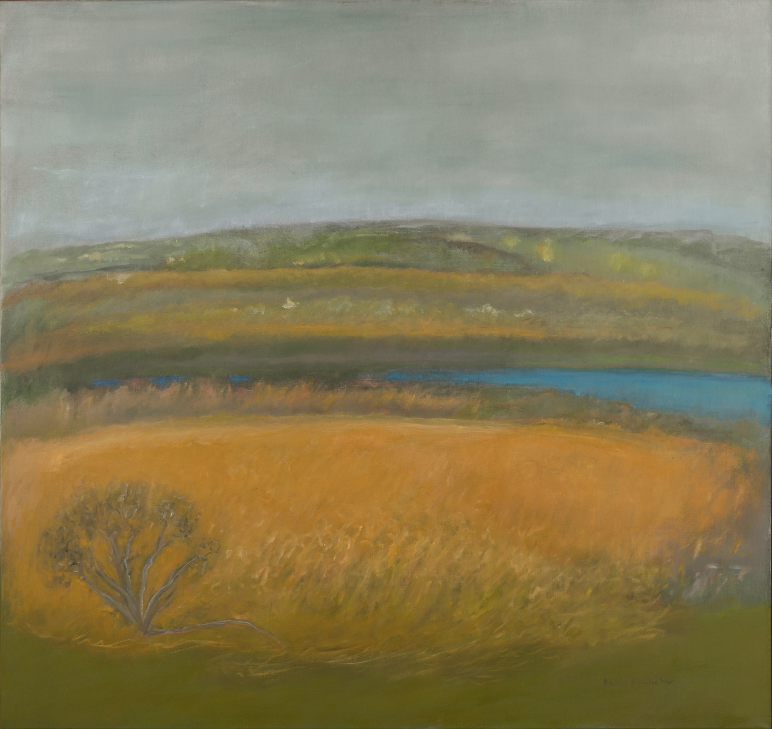 Jane Freilicher The Season2005 Oil on linen 119.4 x 127 cm 47 x 50 in