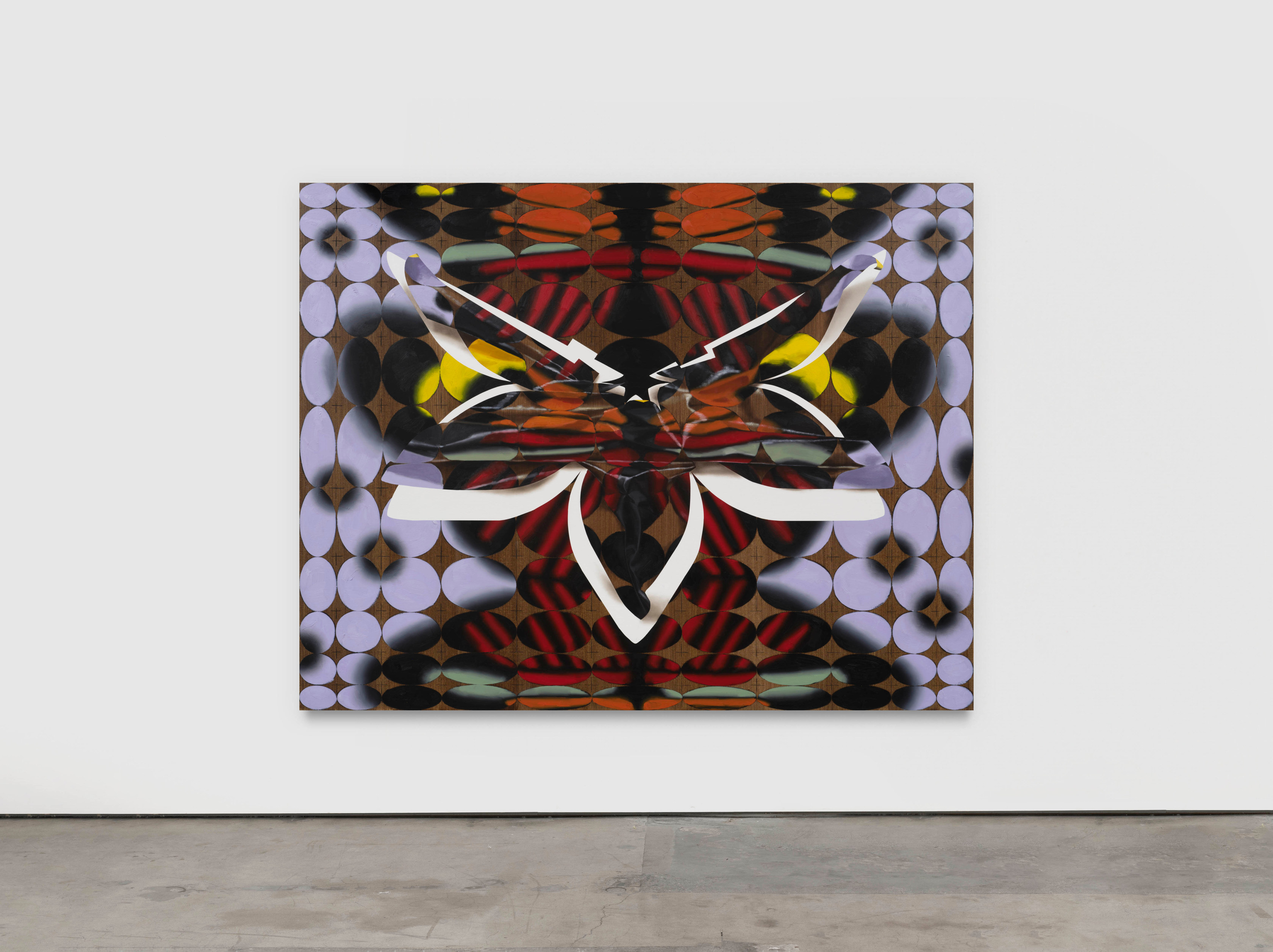 Vivien Zhang to be forgotten (Heliconius) 22024 Acrylic, charcoal and oil on linen 180 x 210 cm 70 7/8 x...