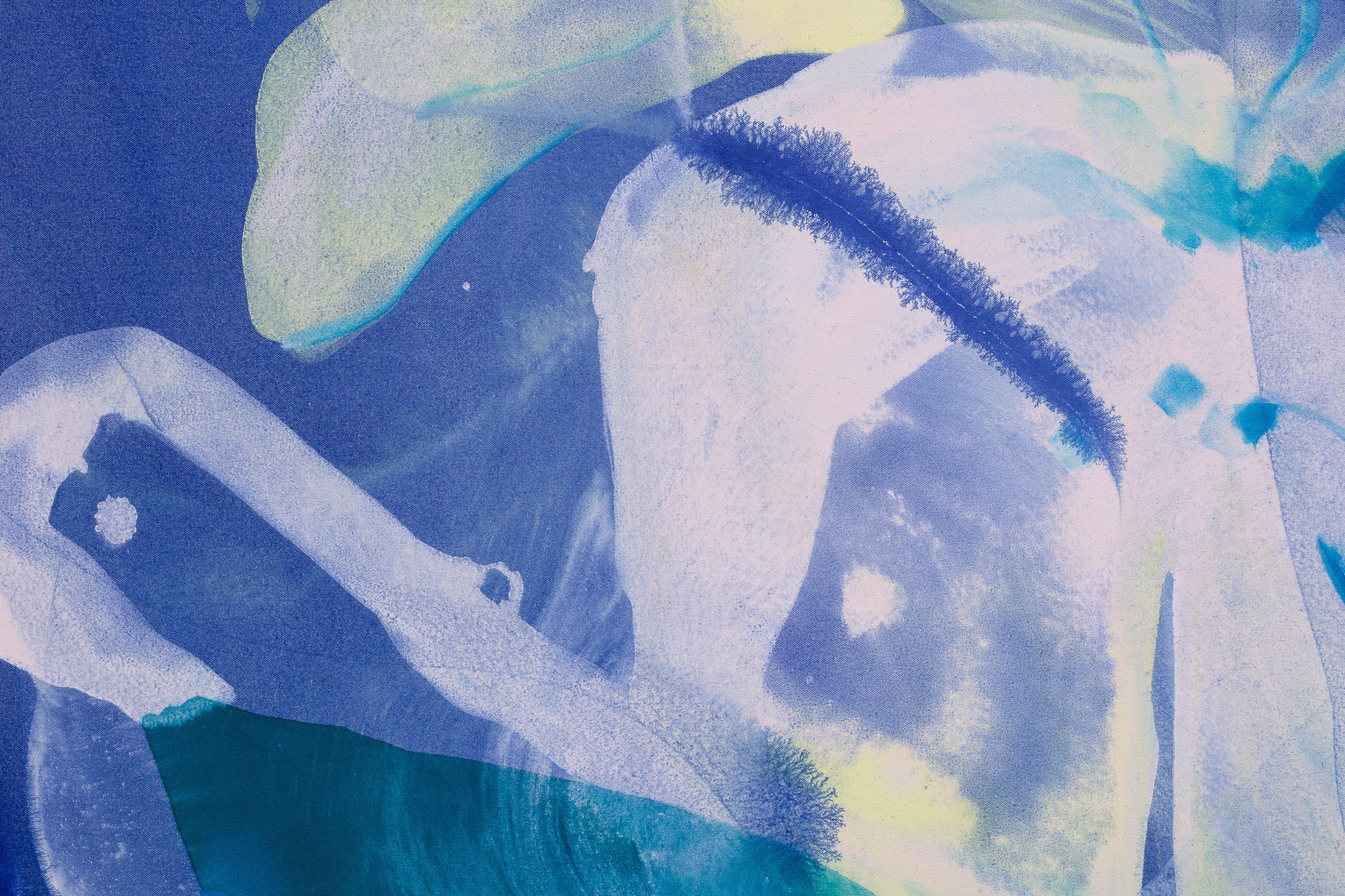 Ragna Bley Scent of Water2022 Acrylic on canvas 250 x 380 cm 98 3/8 x 149 5/8 in