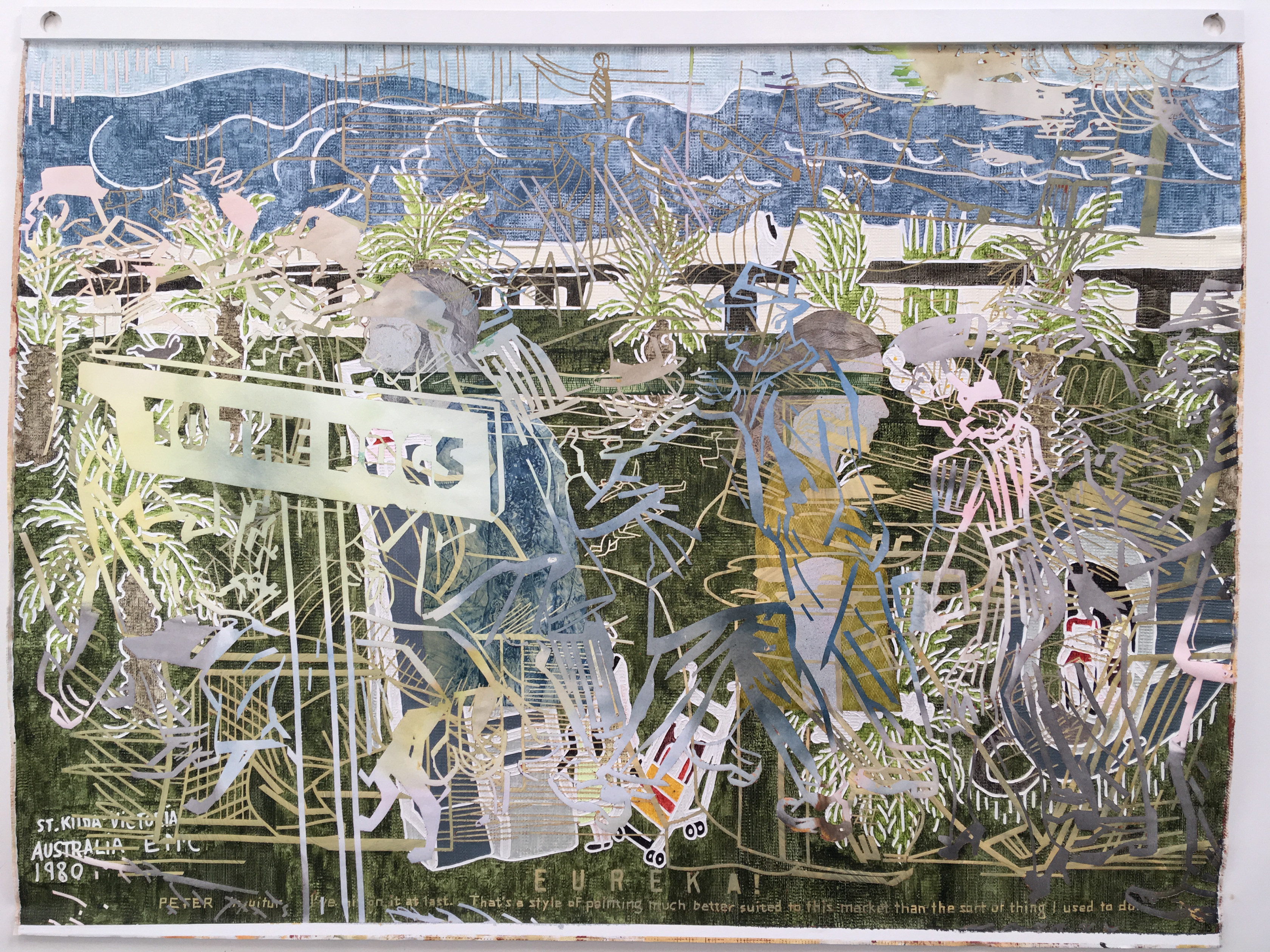 Helen Johnson, Grandmother painting, 2017