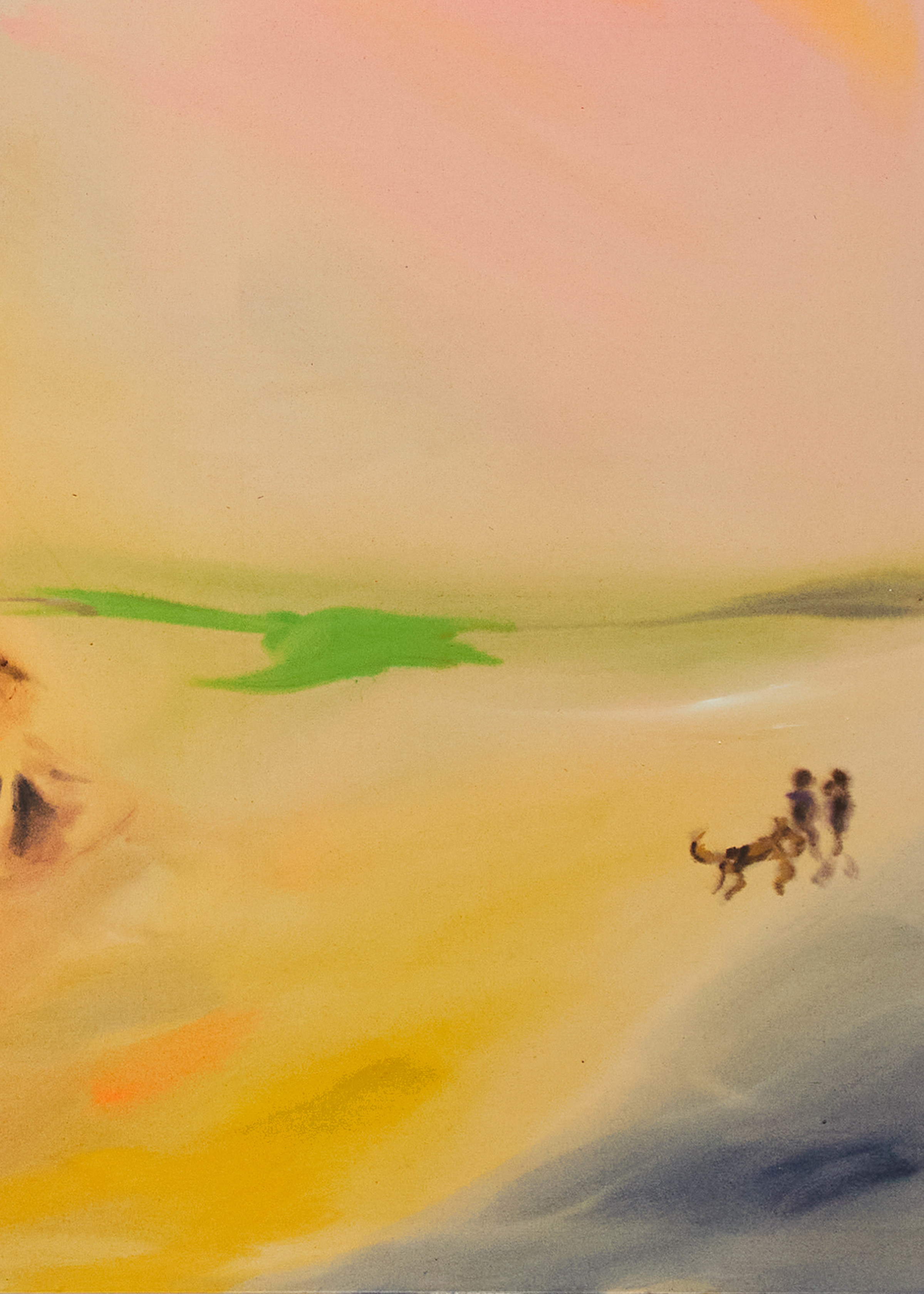 Sophie von Hellermann Mid Flight2023 Acrylic on canvas 243.8 x 304.8 cm 96 x 120 in