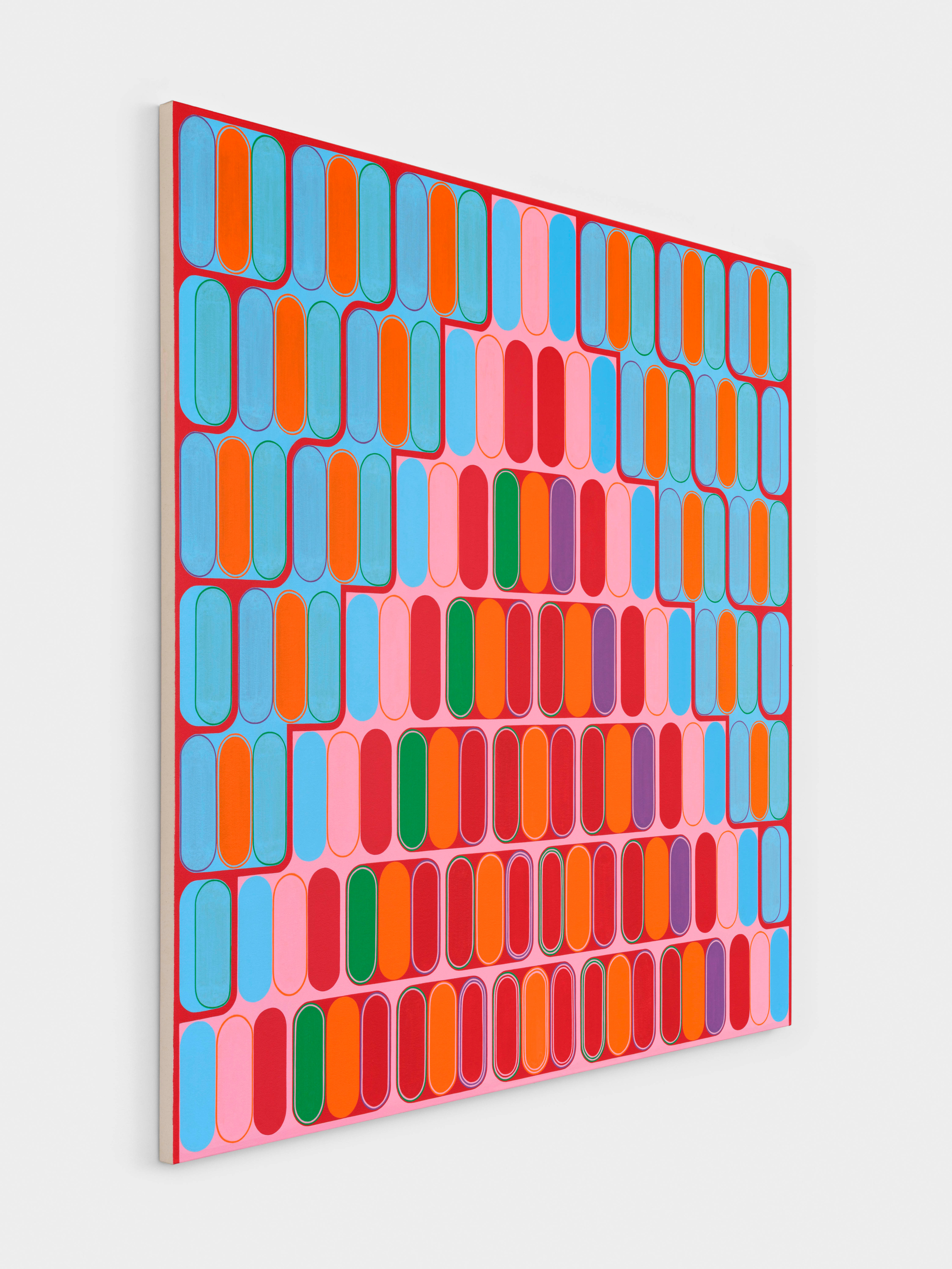 Dan Walsh Release2023 Acrylic on canvas 177.8 x 177.8 cm 70 x 70 in