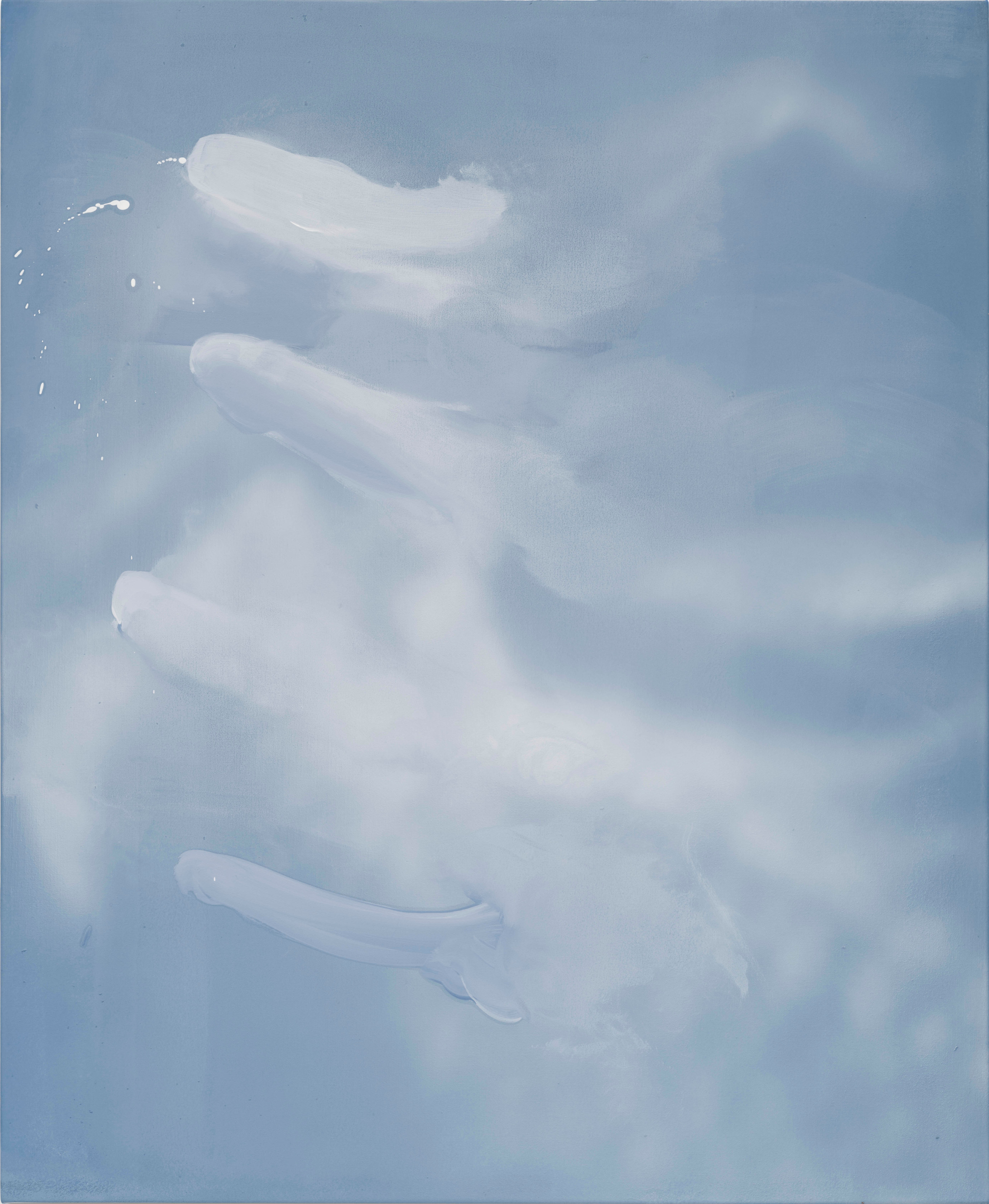 Tala Madani Serendipity2024 Oil on linen 80 x 64.8 cm 31 1/2 x 25 1/2 in