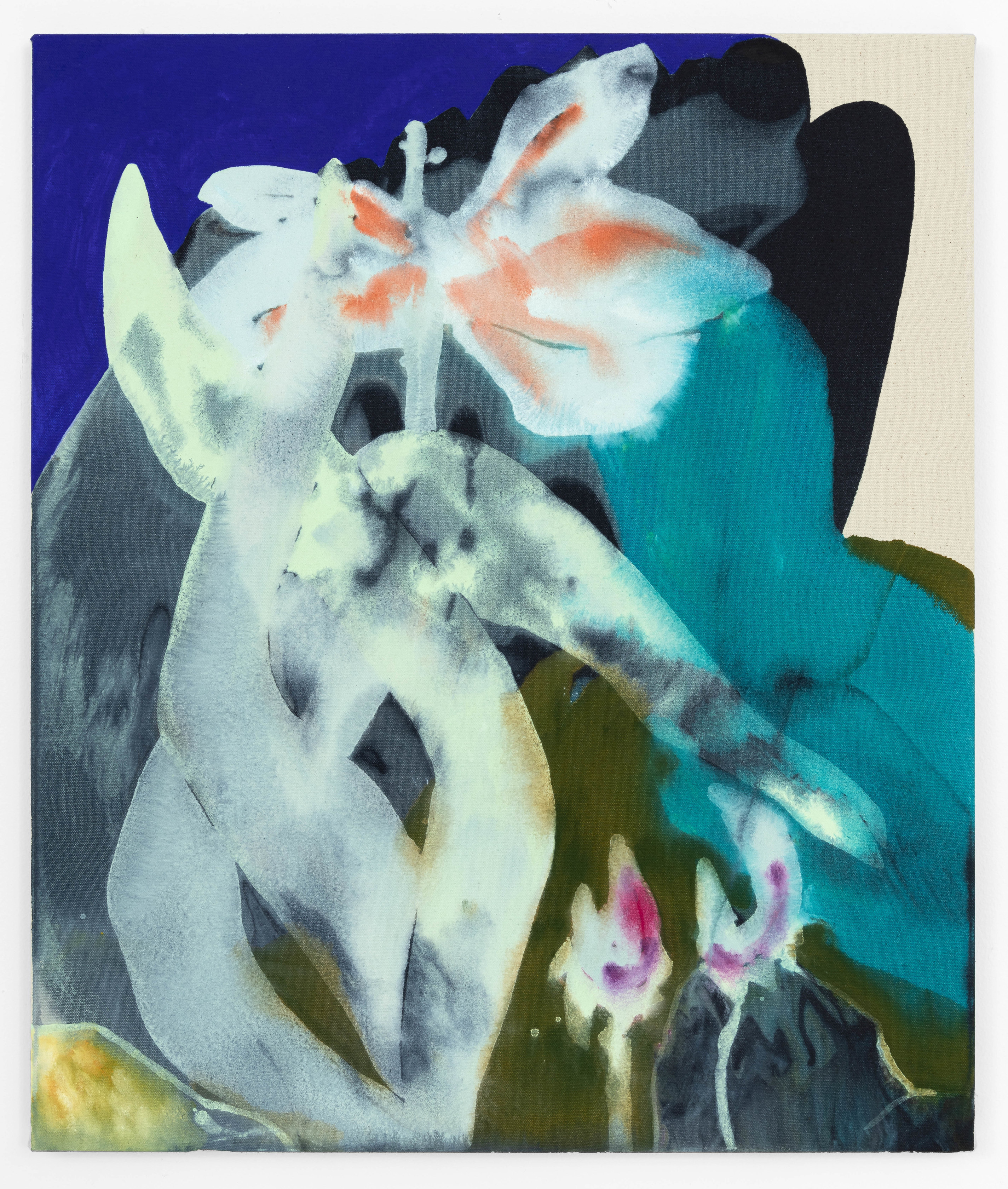 Ragna Bley Passage2022 Acrylic on canvas 60 x 50 cm 23 5/8 x 19 3/4 in